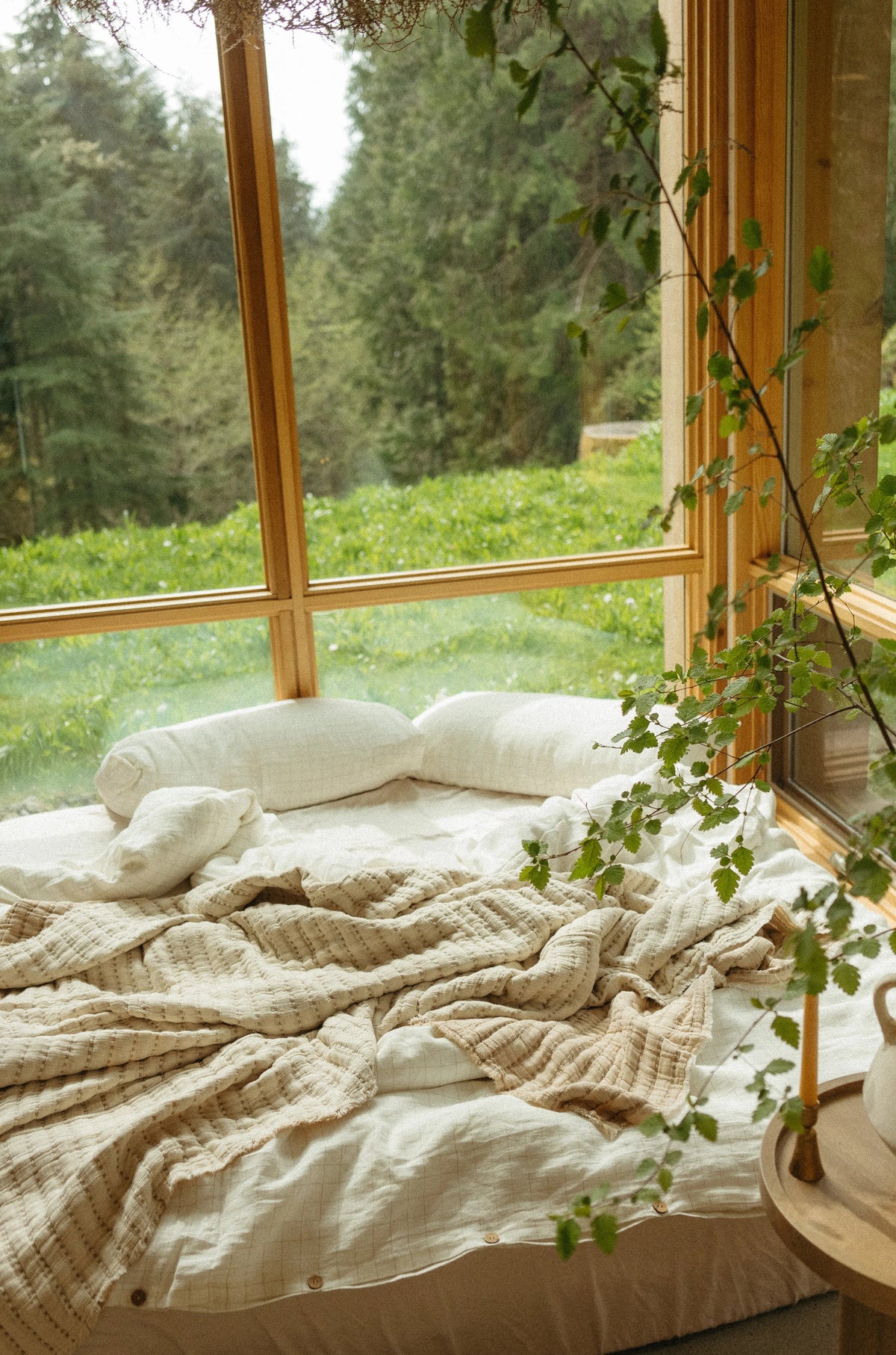 Collection Housses de couette en coton, lin et mousseline