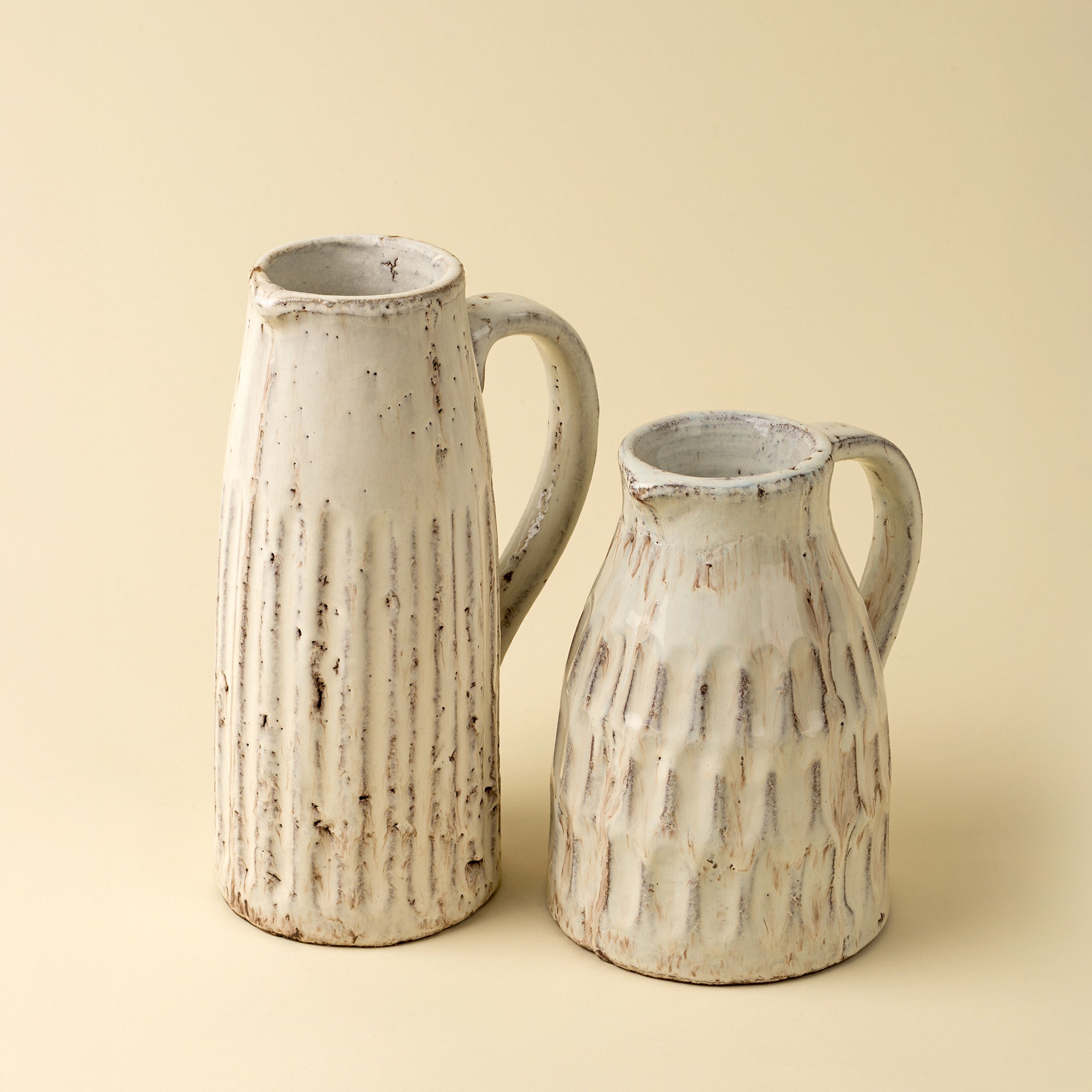 Pichet décoratif Padme en terracotta | Fait à la main | Petit format