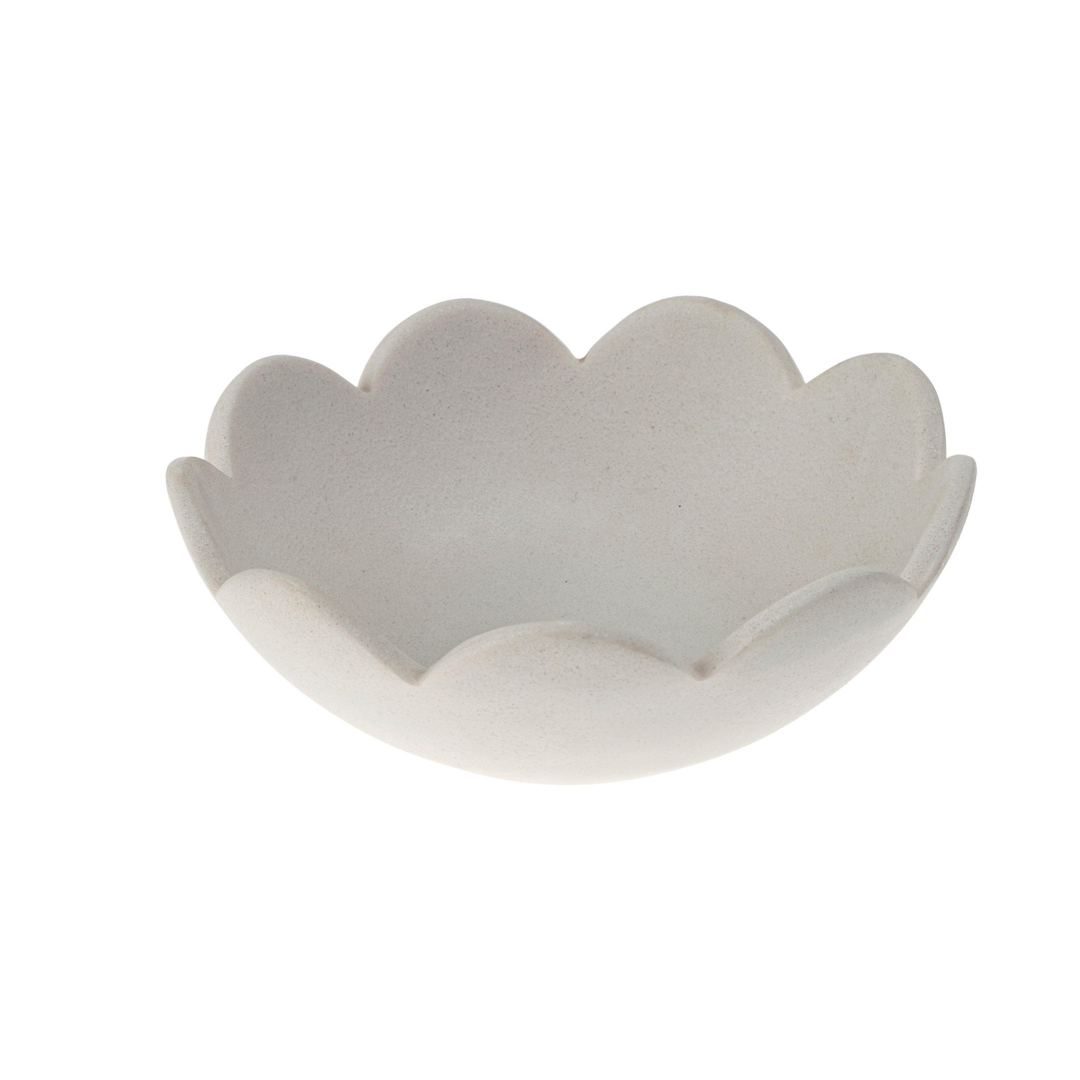 Vide-poche Scallop | Petit Format | Composite Marbre