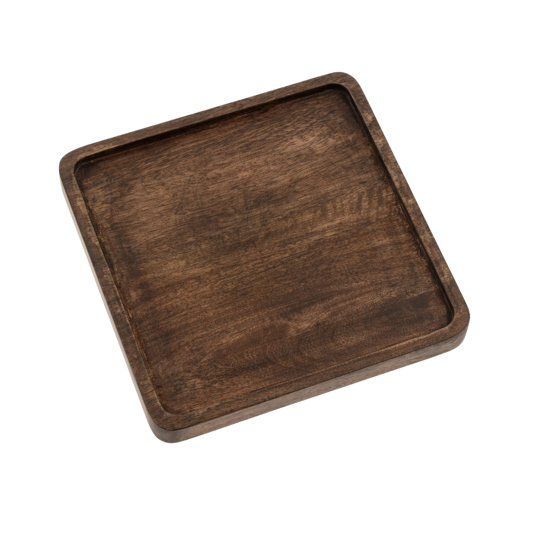 Plateau Carré Heritage | Petit Format | Bois de Manguier