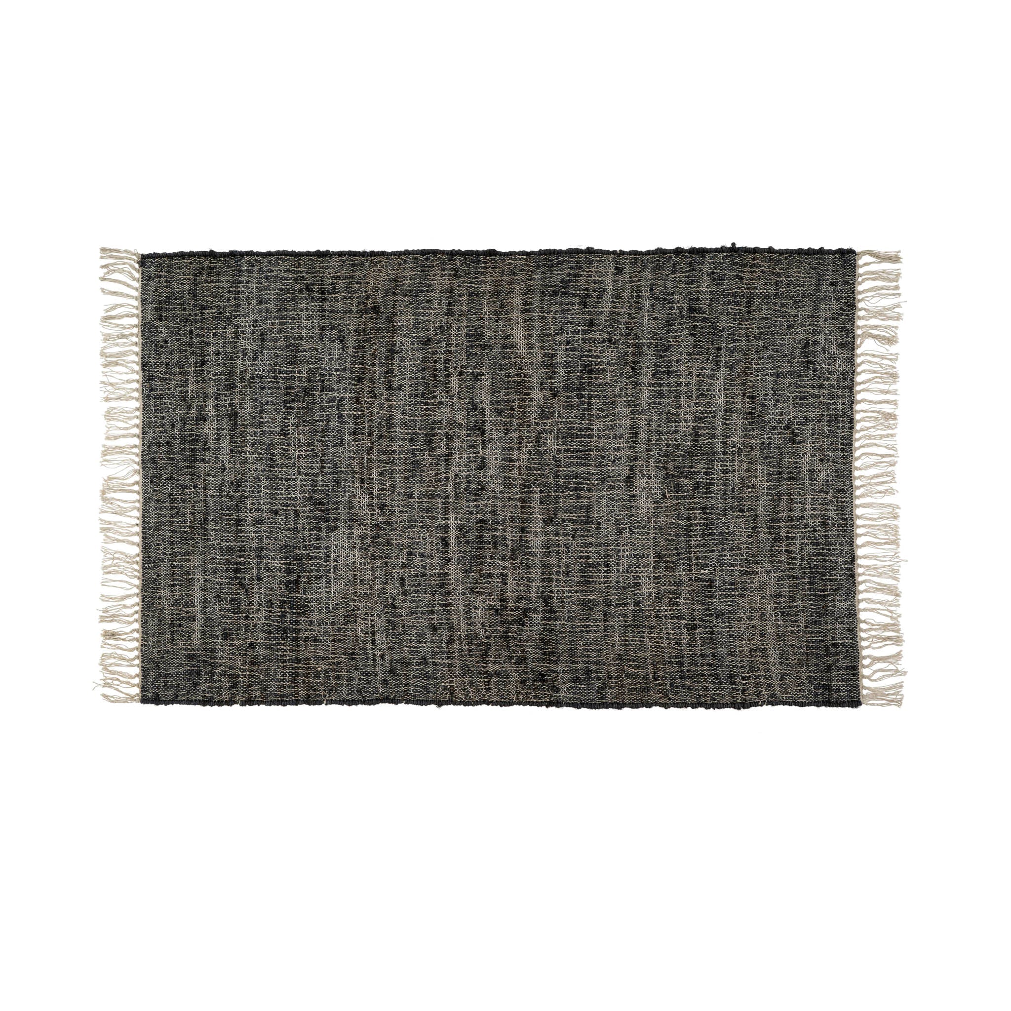 Tapis Tissé à la Main Ojai Indigo | 90x150 cm | Jute Naturel