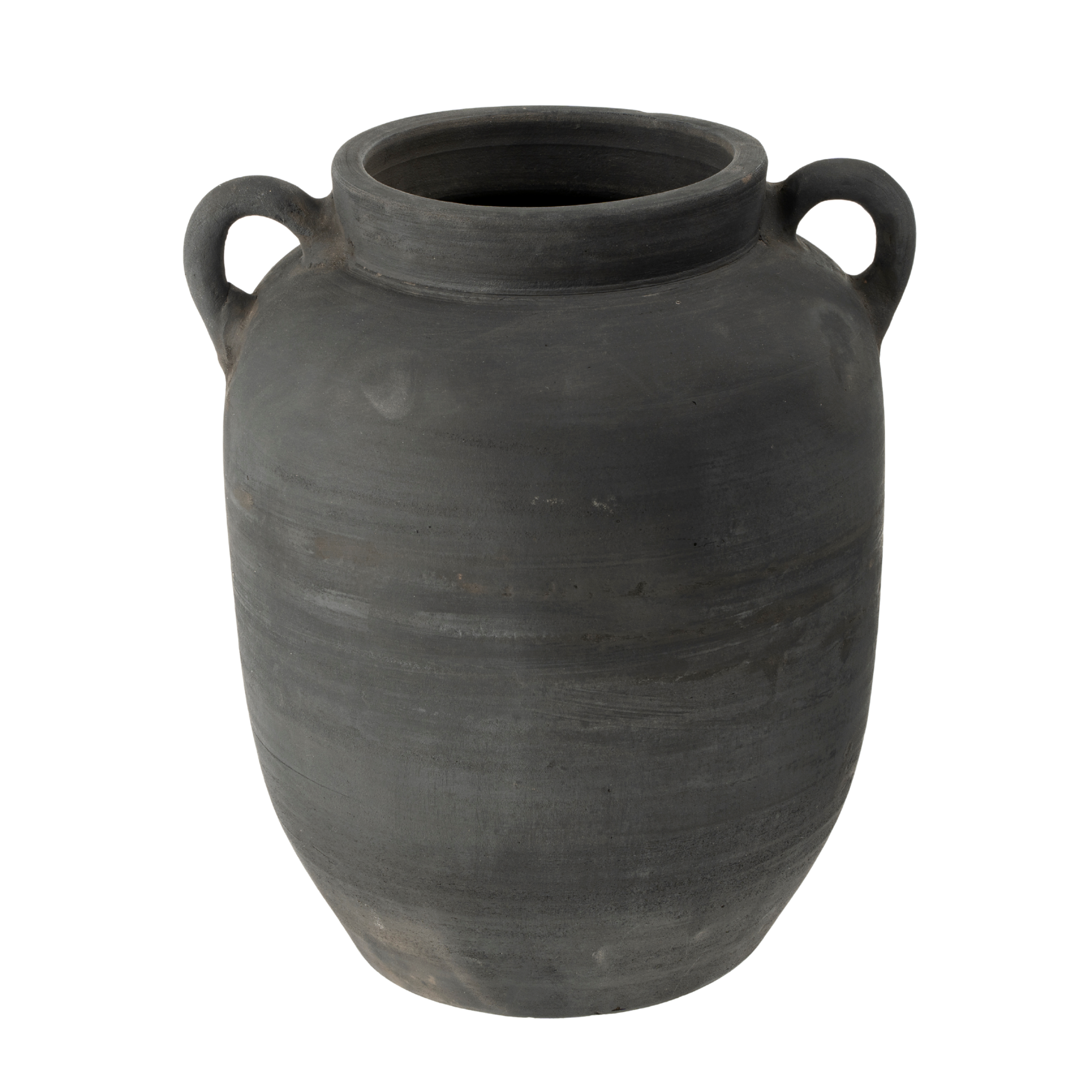 Vase Provenance en Terre Cuite Brûlée | Grand Format | Fait à la main | Terracotta