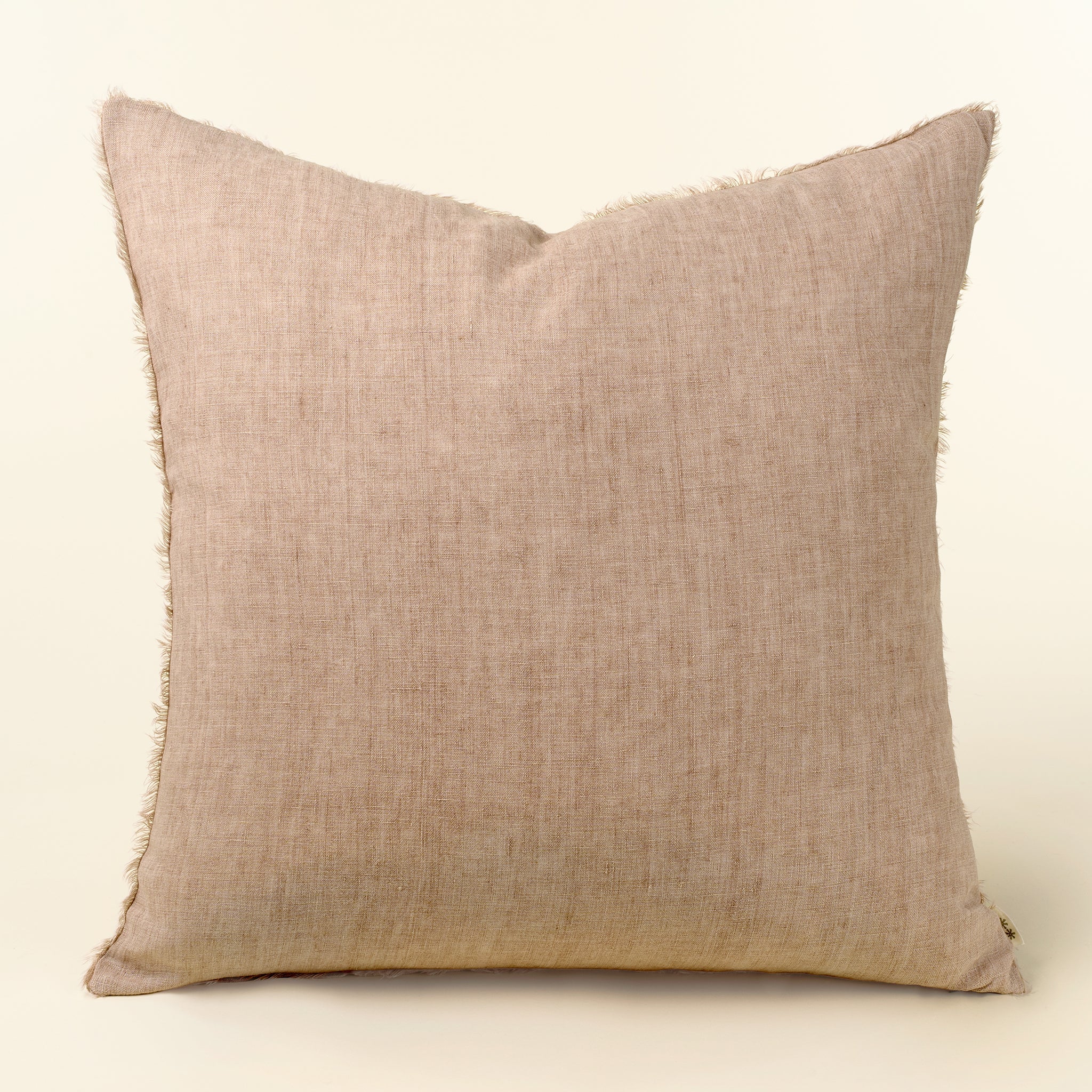 Coussin décoratif en lin Lina peony 24x24
