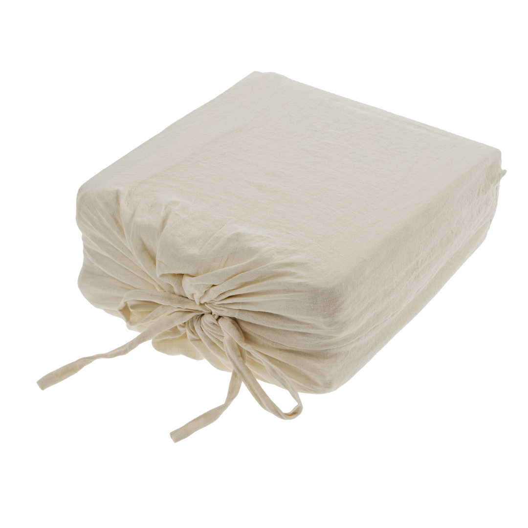 Ensemble Housse de Couette en Lin Lina Linen | Format King | Ivoire
