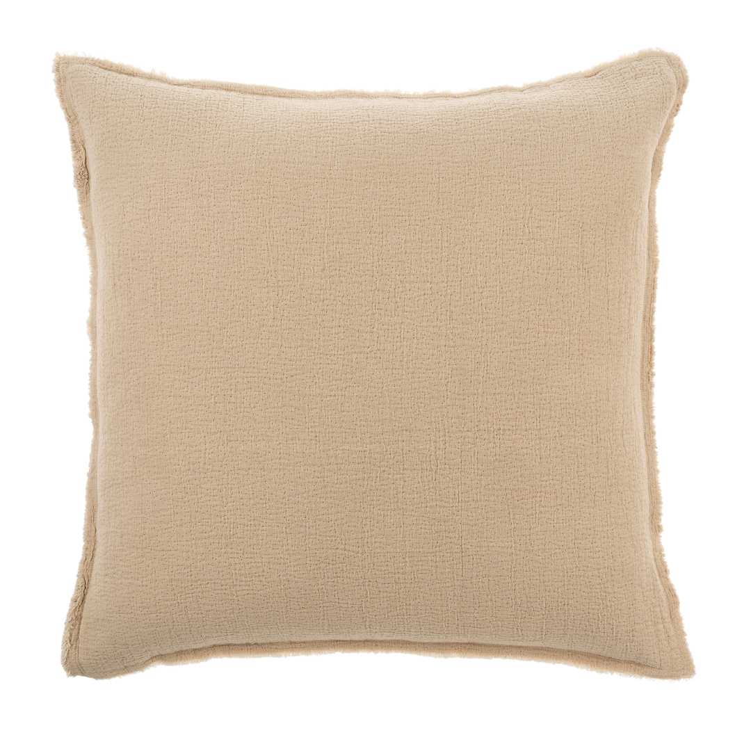 Coussin Malabar | 60 x 60 cm | Brouillard | Façonné à la Main