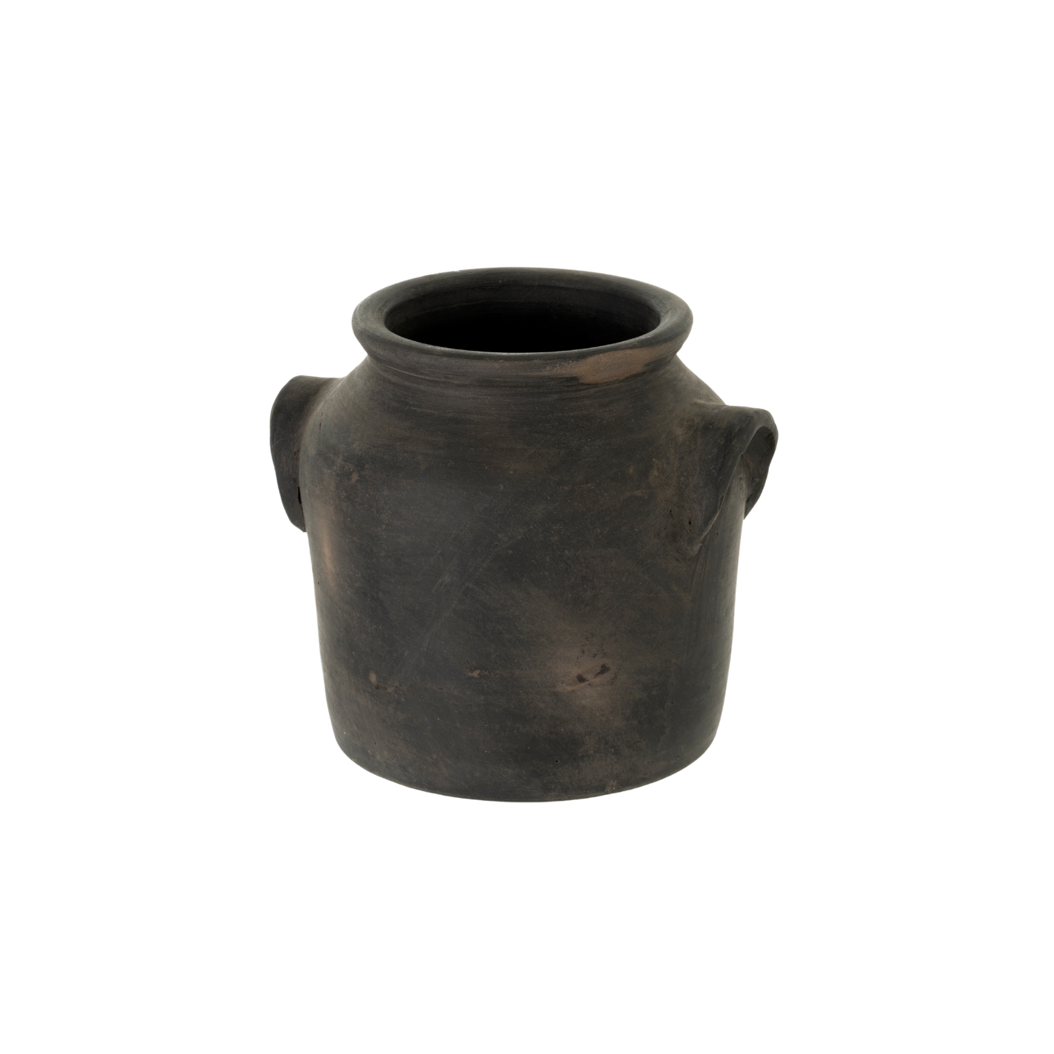 Vase Milos en Terre Cuite Brûlée | Petit Format | Terracotta