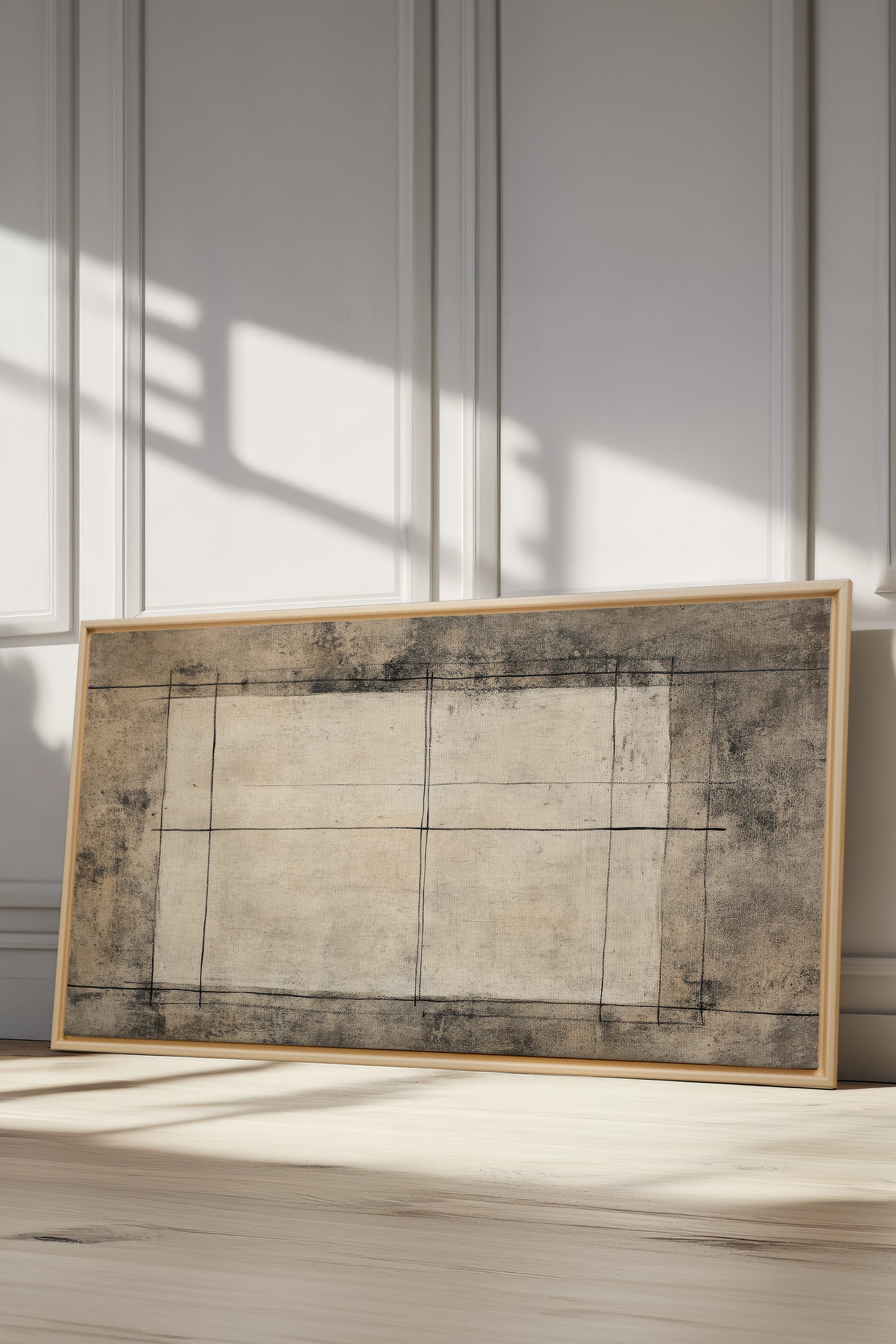 ANCIENT LINES, Oeuvre sur toile étirée