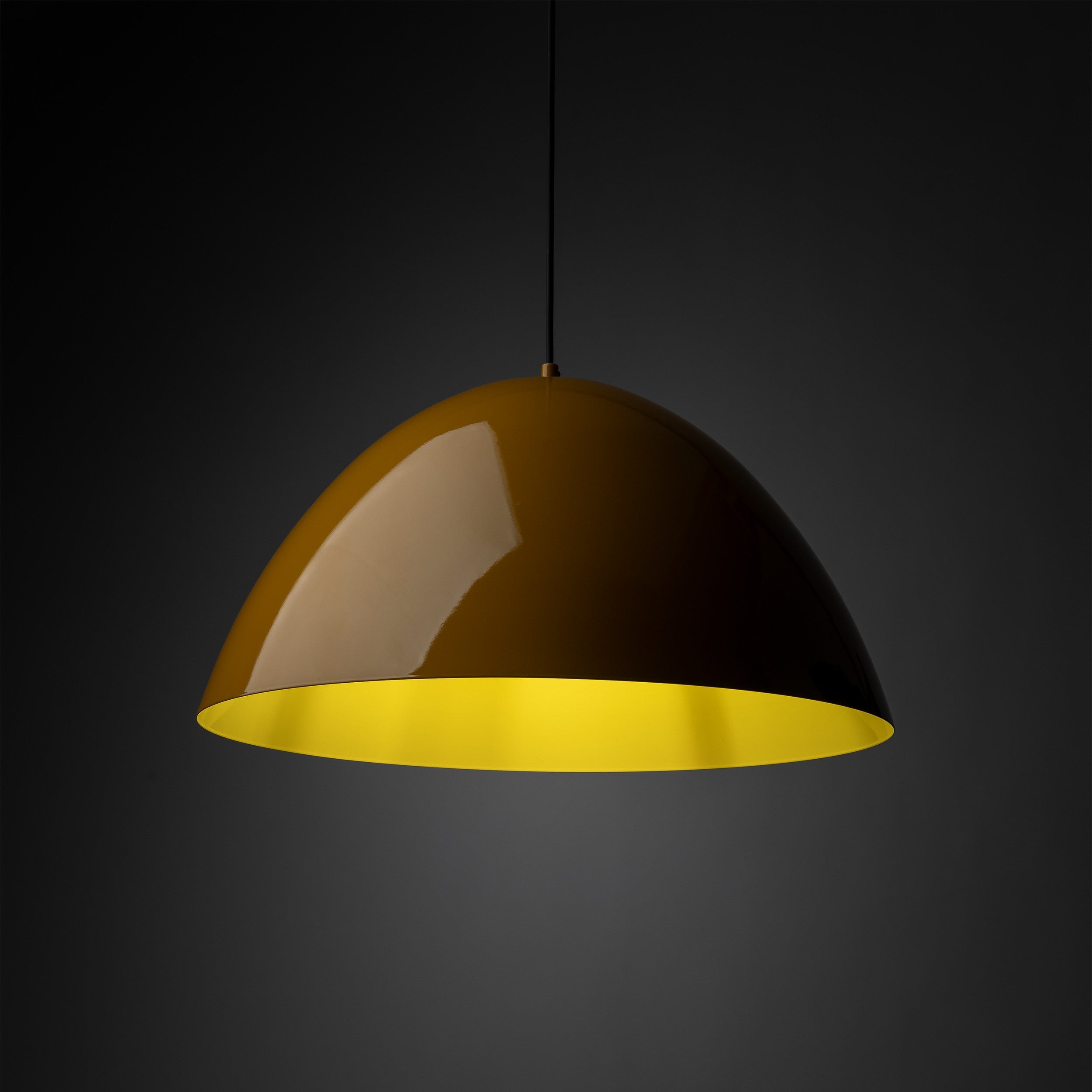 FARO Grande suspension dôme pour îlot de cuisine et table à manger