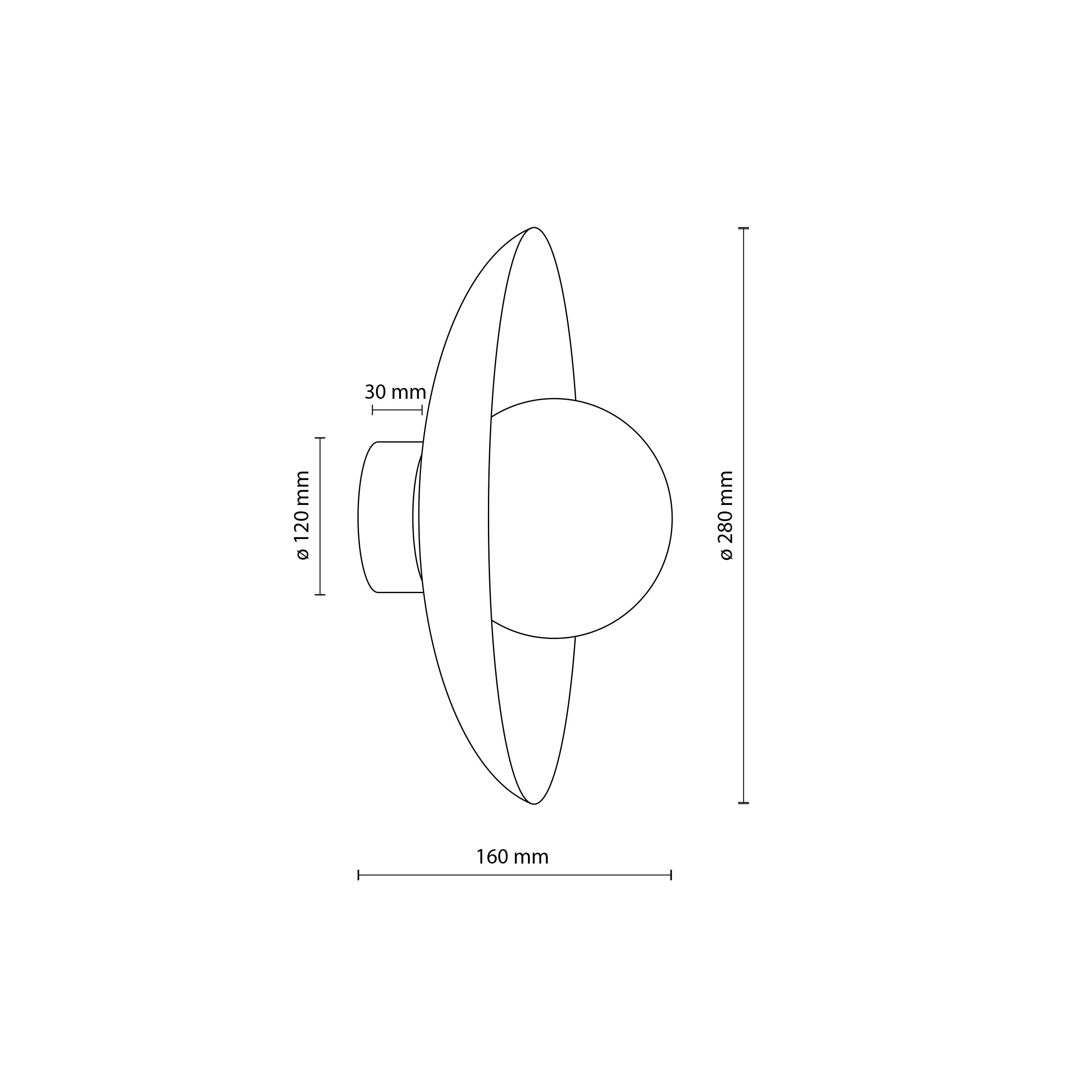 Applique Murale Scandinave SLATE | Métal Peint et Verre Opalin