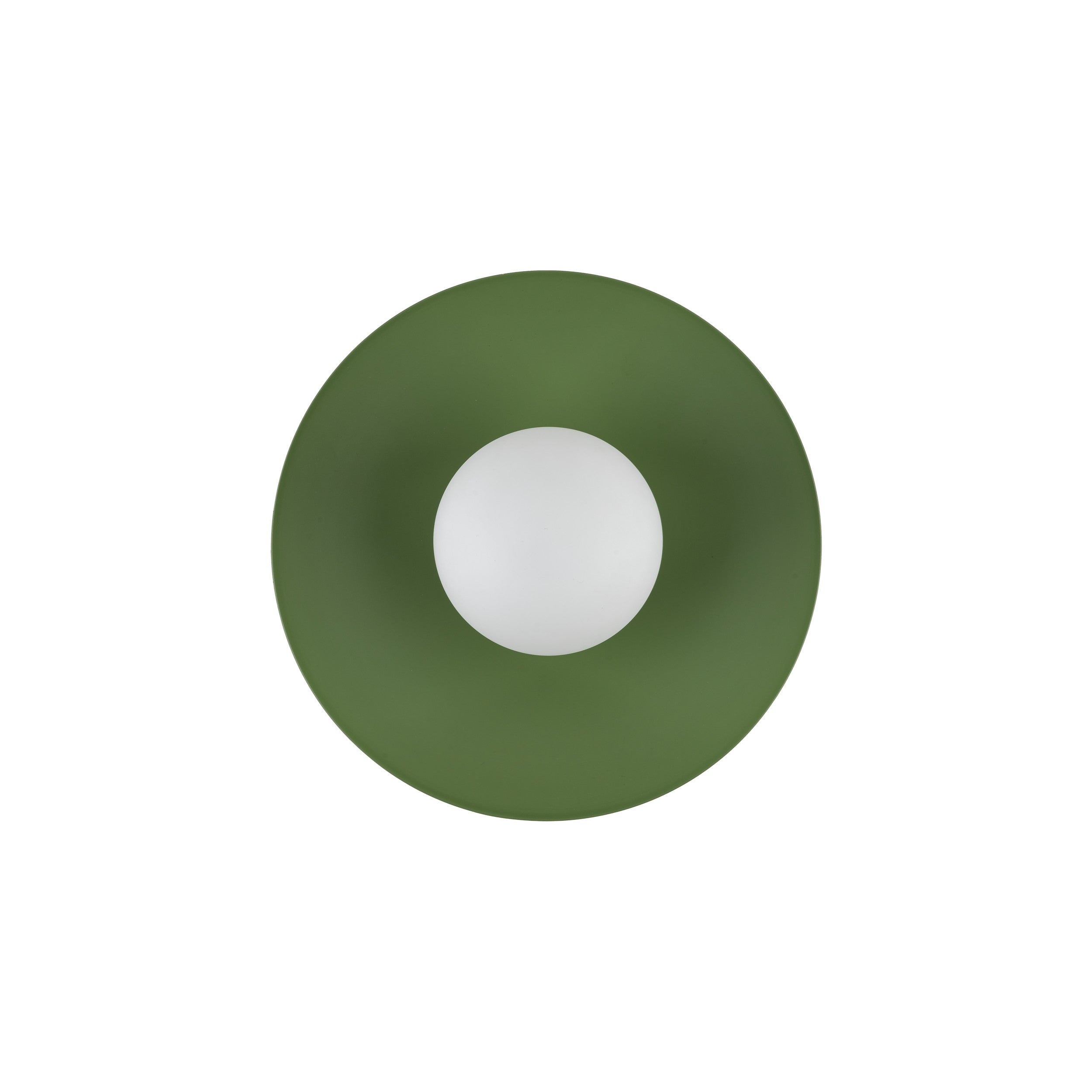 Applique Murale Scandinave SLATE | Métal Peint et Verre Opalin