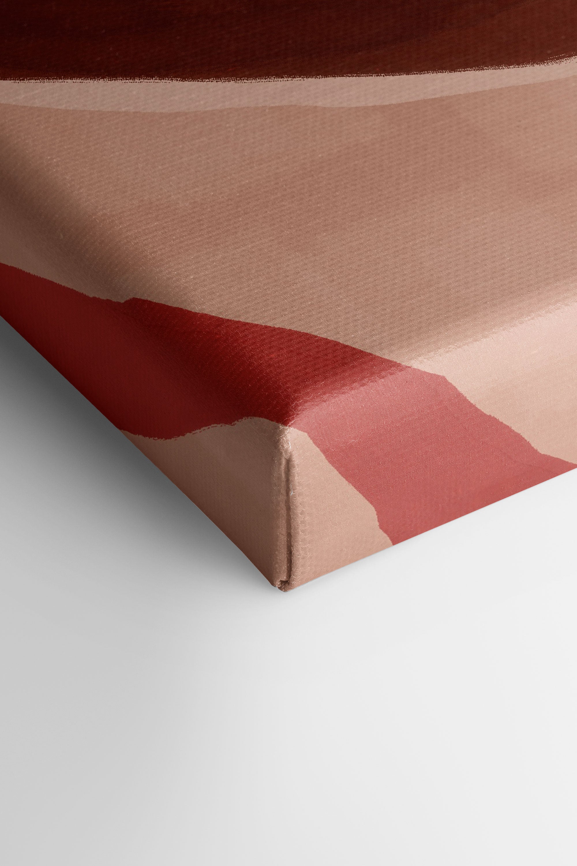 TERRE EN FLEURS, Oeuvre sur toile étirée