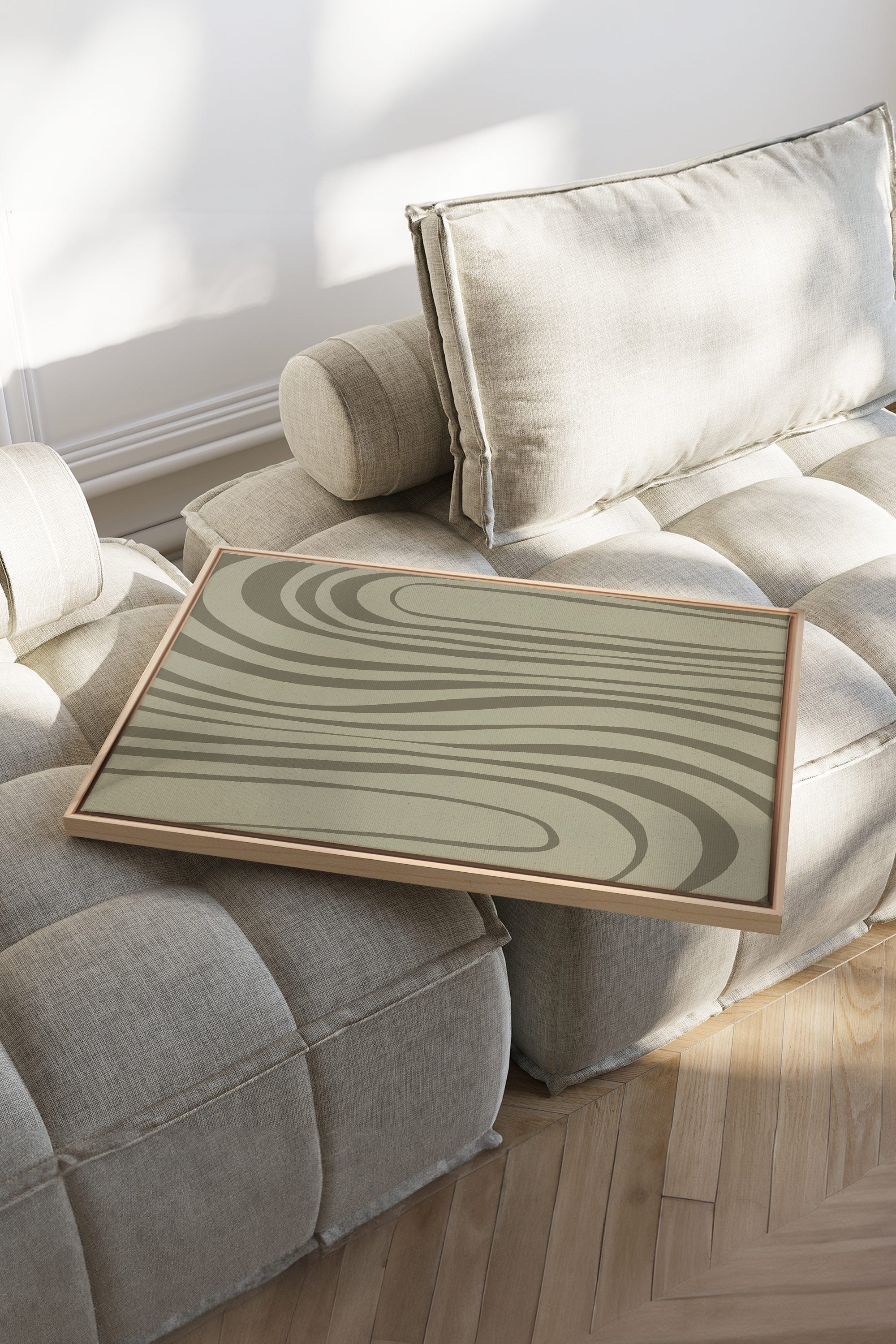 STREAMLINES, Oeuvre sur toile étirée