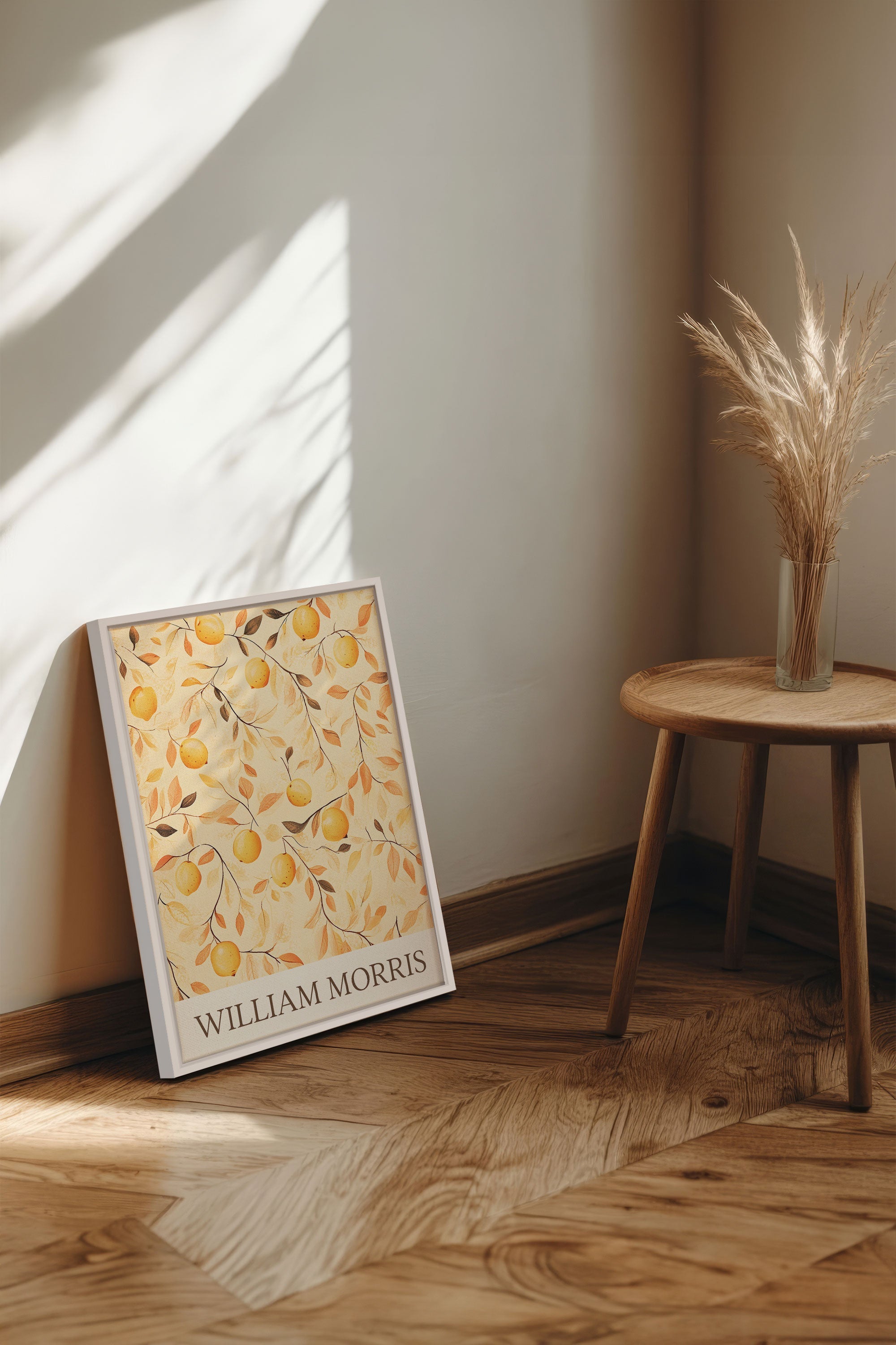 WILLIAM MORRIS II, Oeuvre sur toile étirée