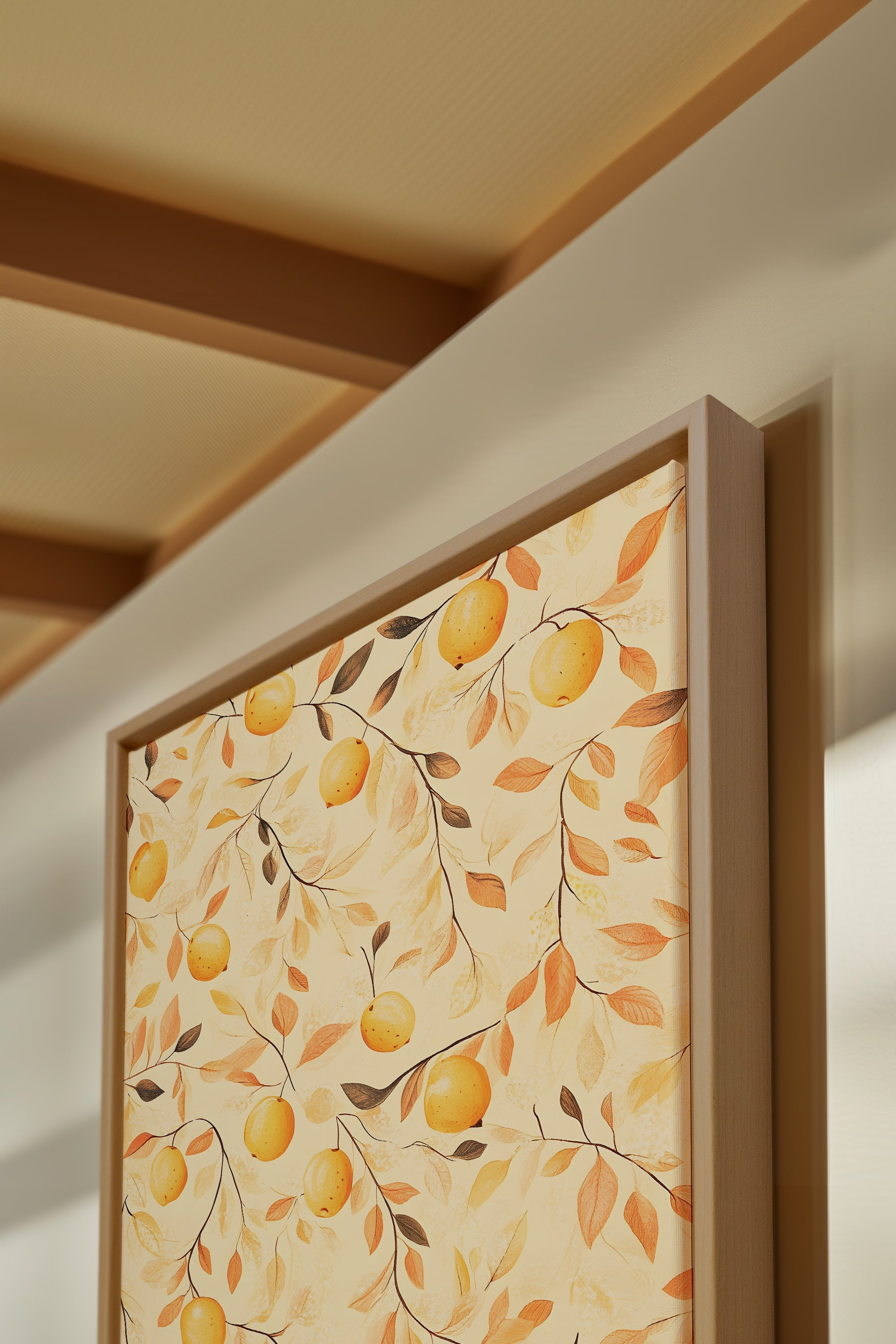 WILLIAM MORRIS II, Oeuvre sur toile étirée