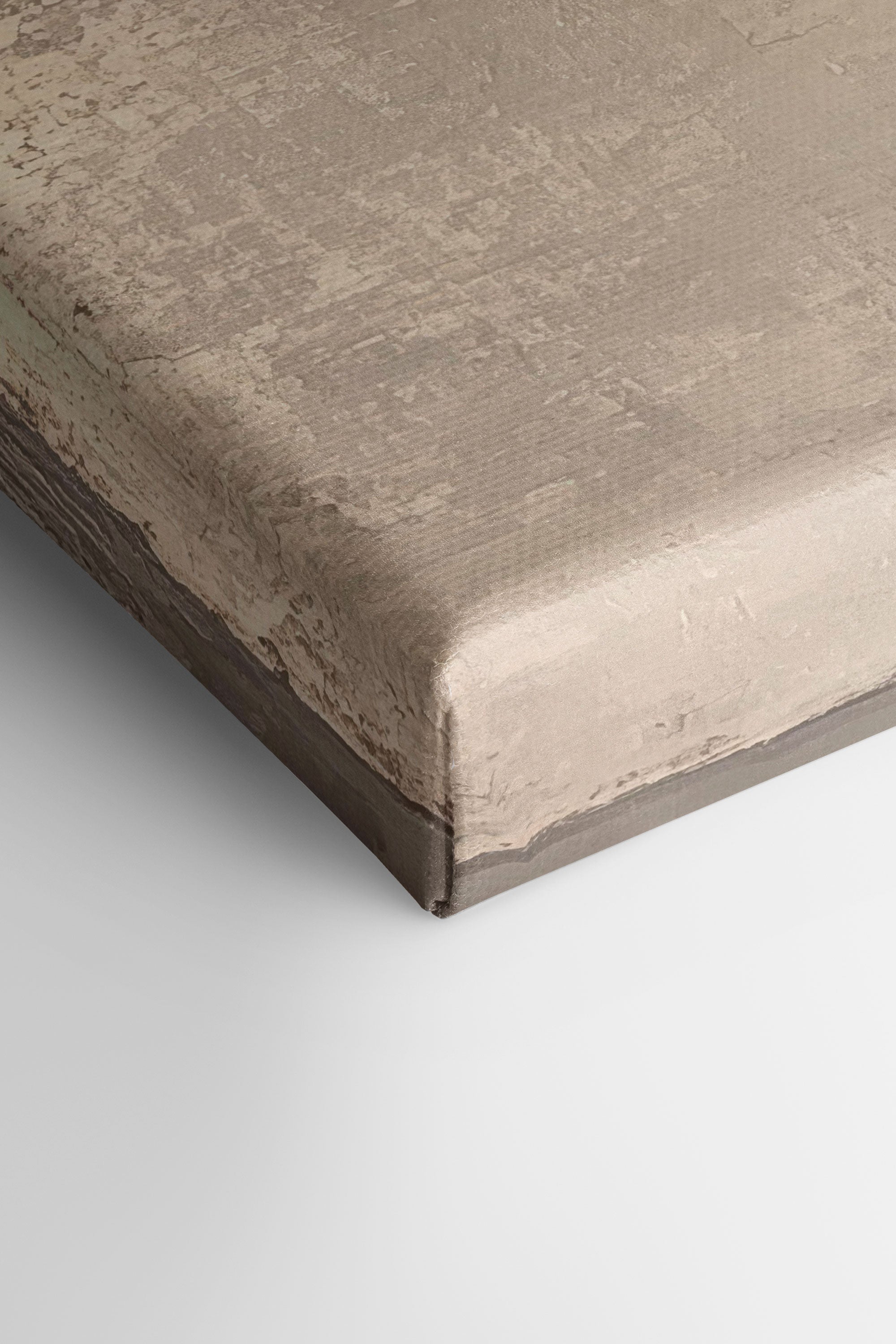 VOILE DE TERRE, Oeuvre sur toile étirée