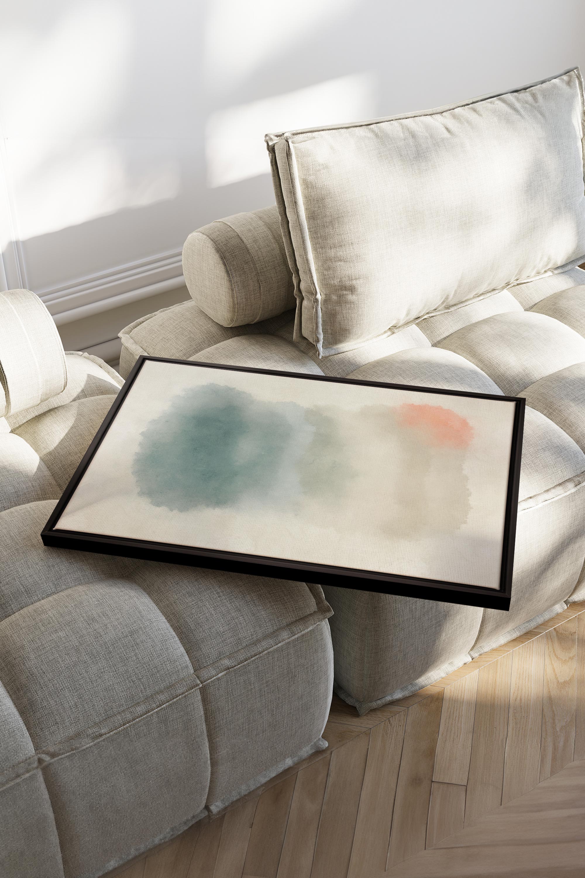 AURORA SHADES, Oeuvre sur toile étirée