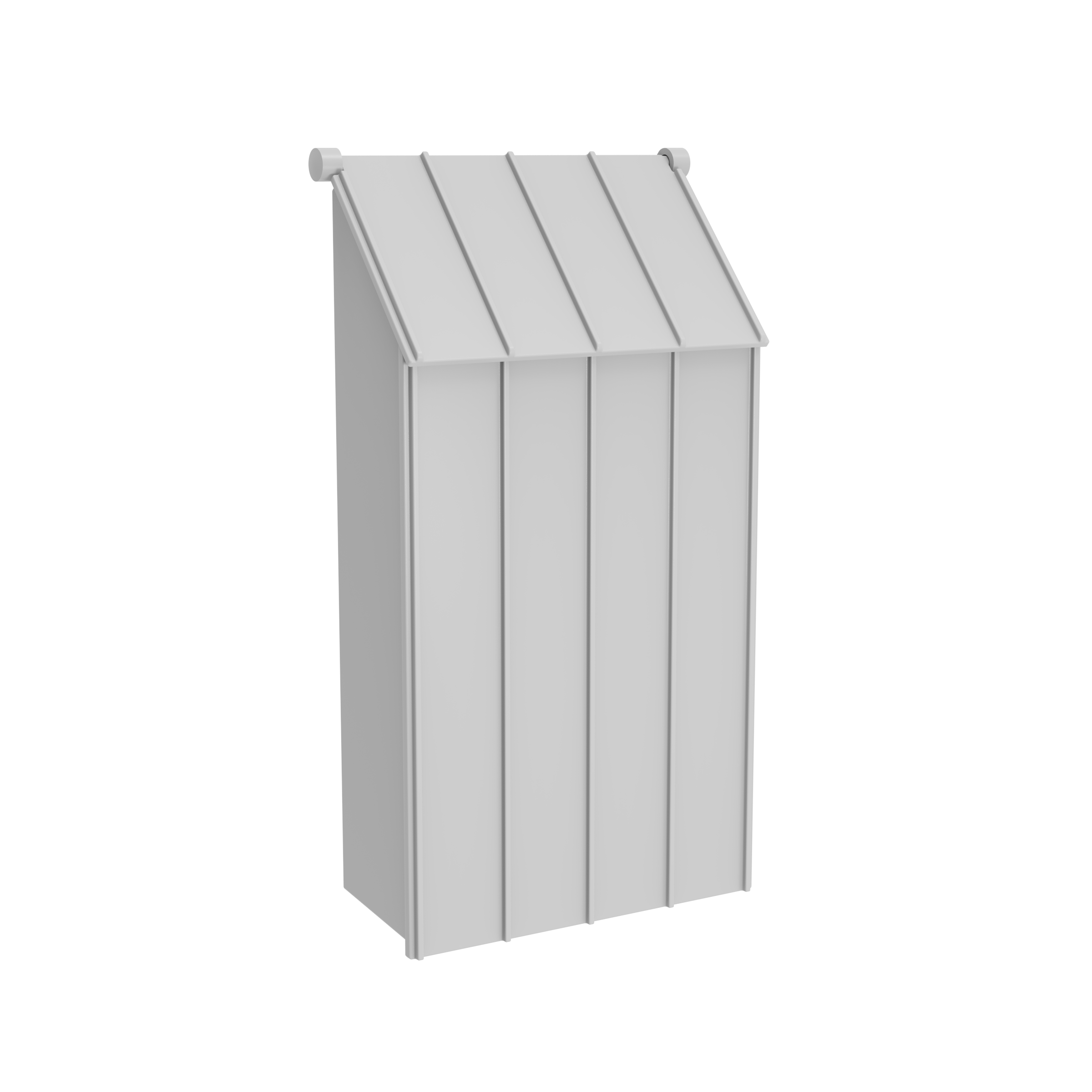 Oslo 1787 | Vertical Wall-Mounted Mailbox | Cast Aluminum | Sleek Design | SNOC