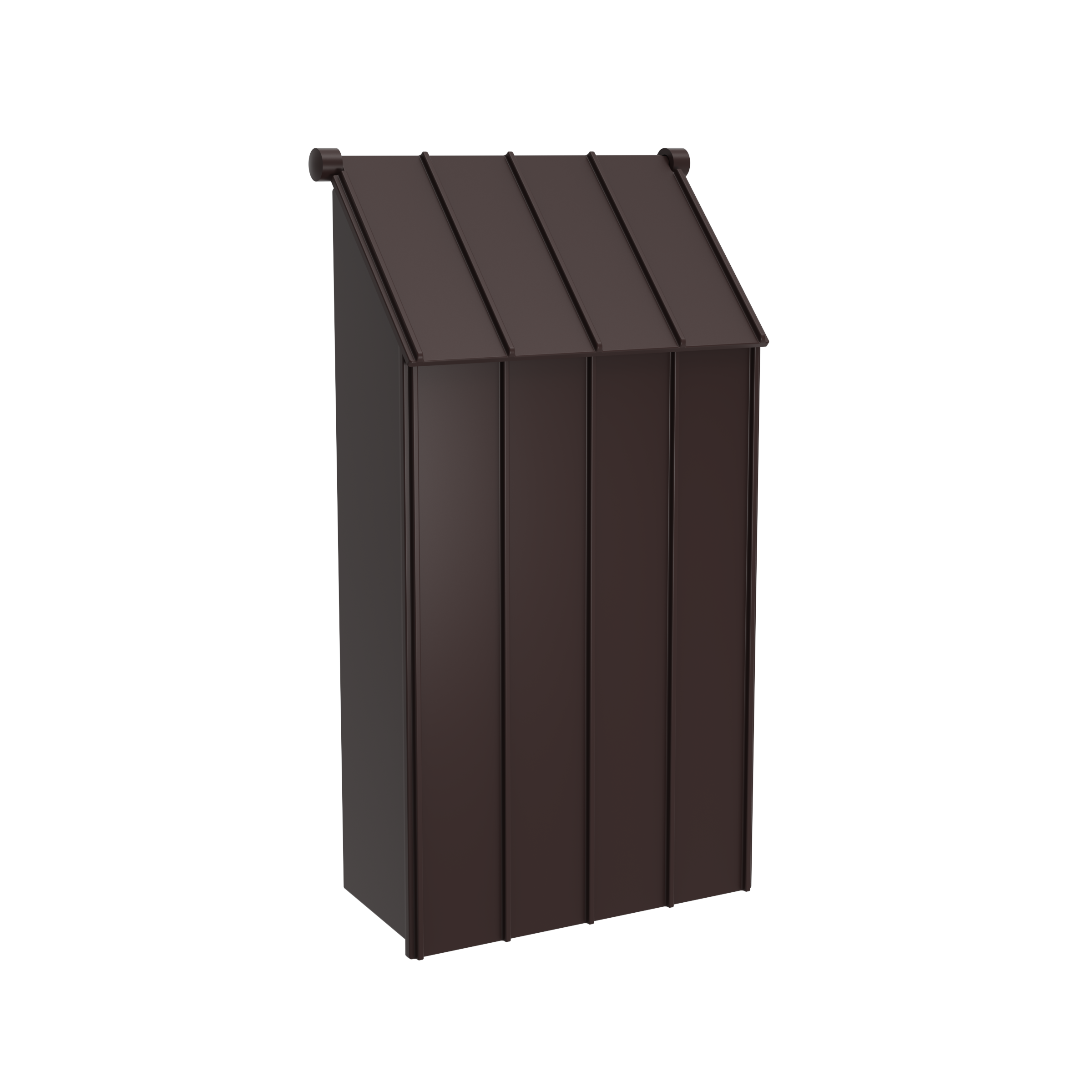 Oslo 1787 | Vertical Wall-Mounted Mailbox | Cast Aluminum | Sleek Design | SNOC