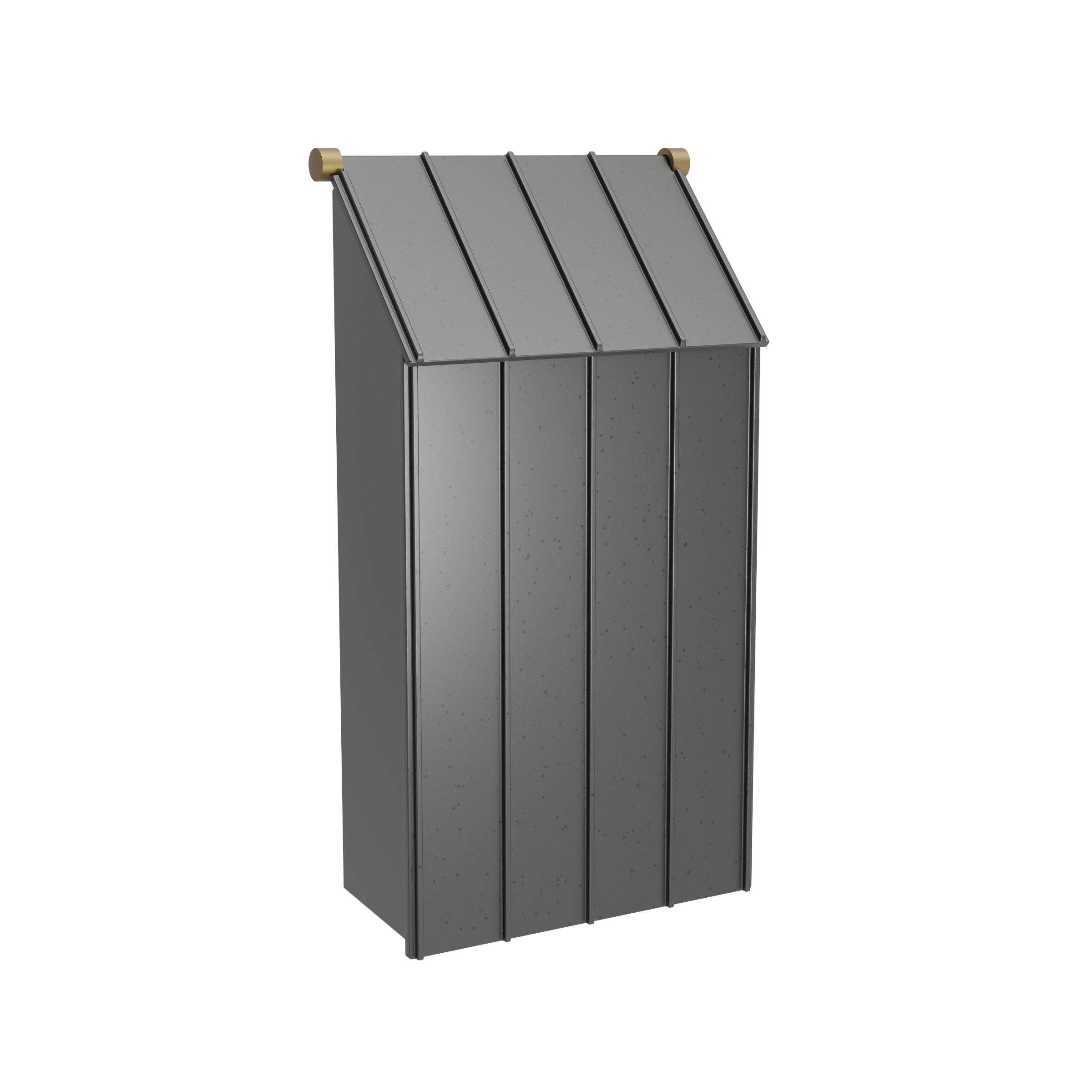 Oslo 1787 | Vertical Wall-Mounted Mailbox | Cast Aluminum | Sleek Design | SNOC