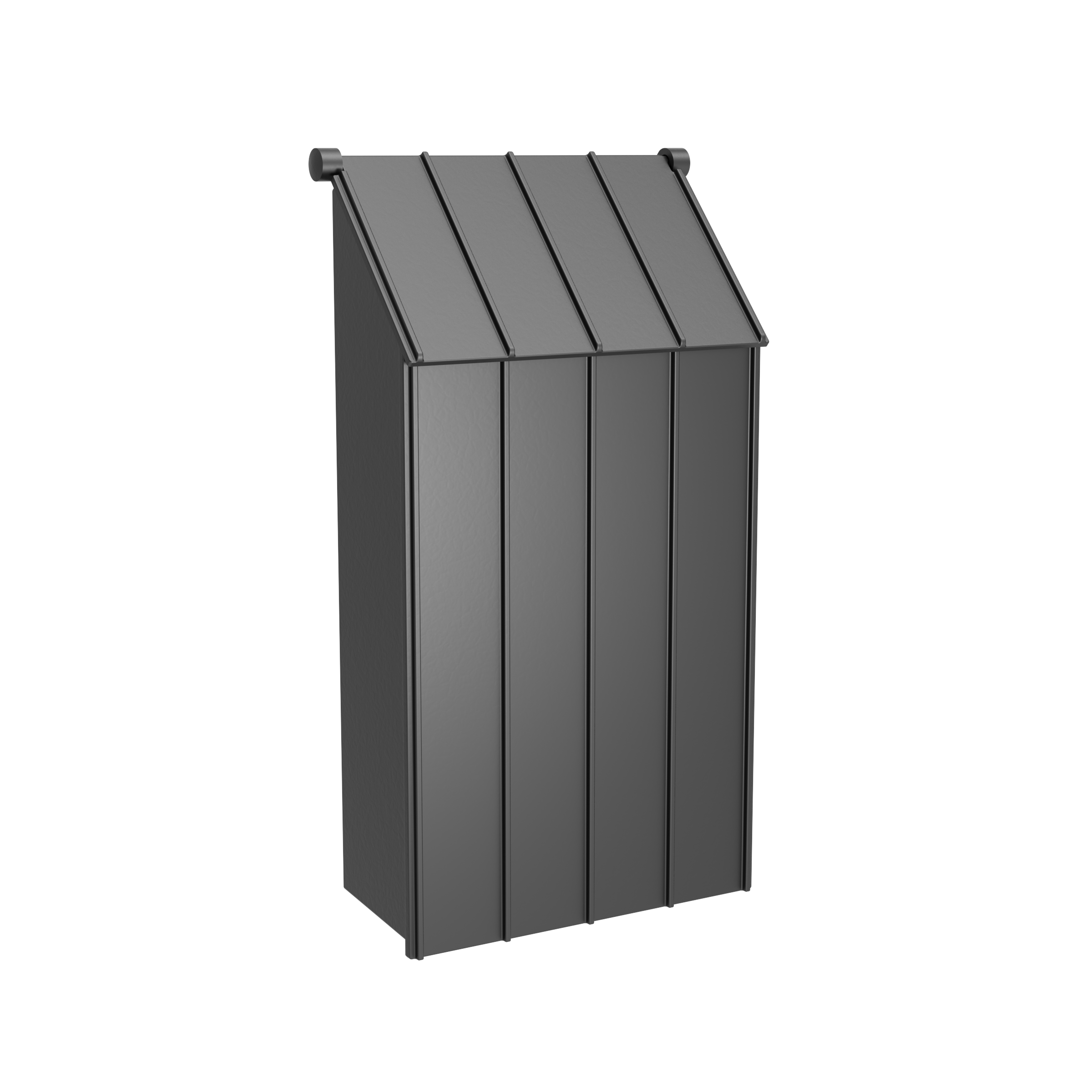 Oslo 1787 | Vertical Wall-Mounted Mailbox | Cast Aluminum | Sleek Design | SNOC