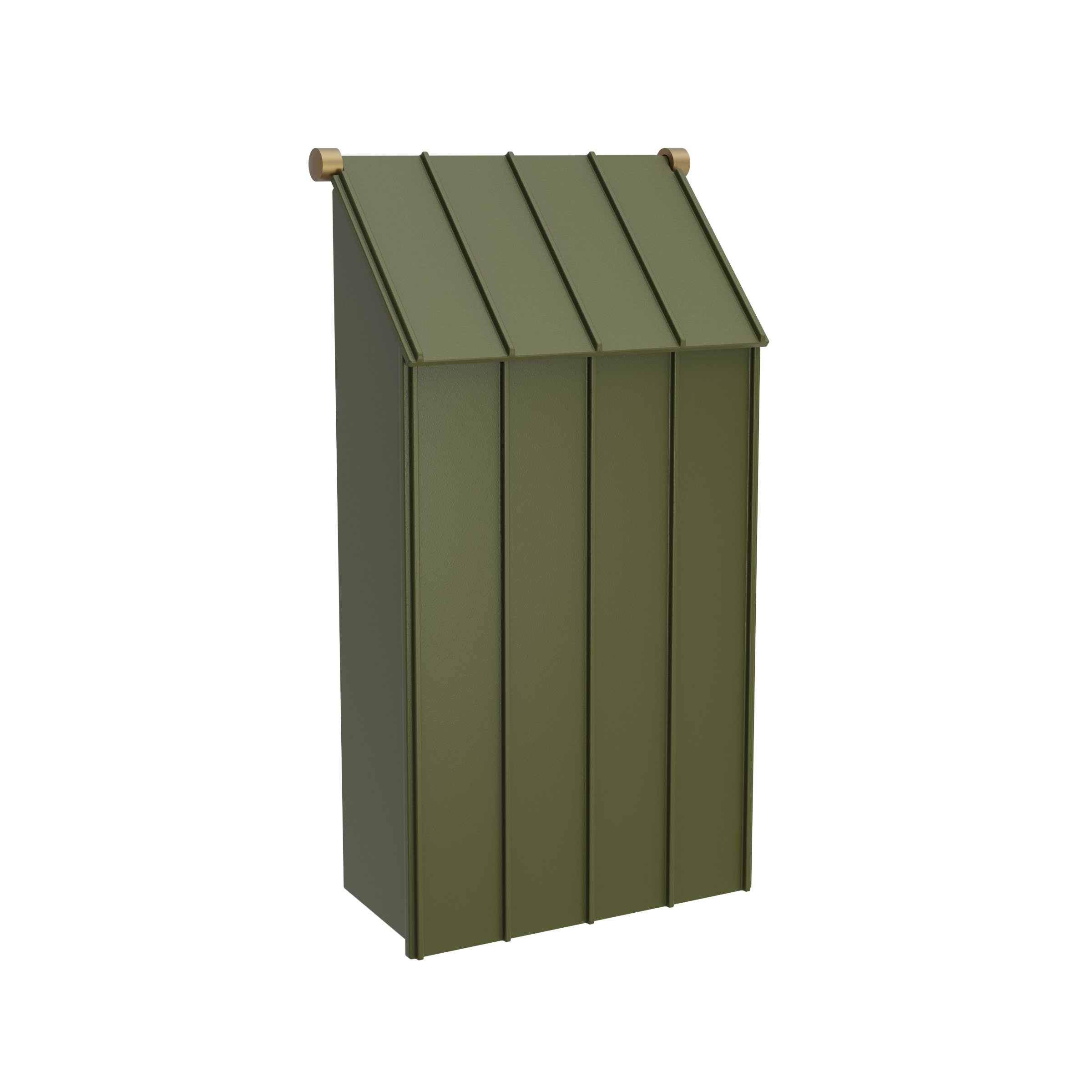 Oslo 1787 | Vertical Wall-Mounted Mailbox | Cast Aluminum | Sleek Design | SNOC