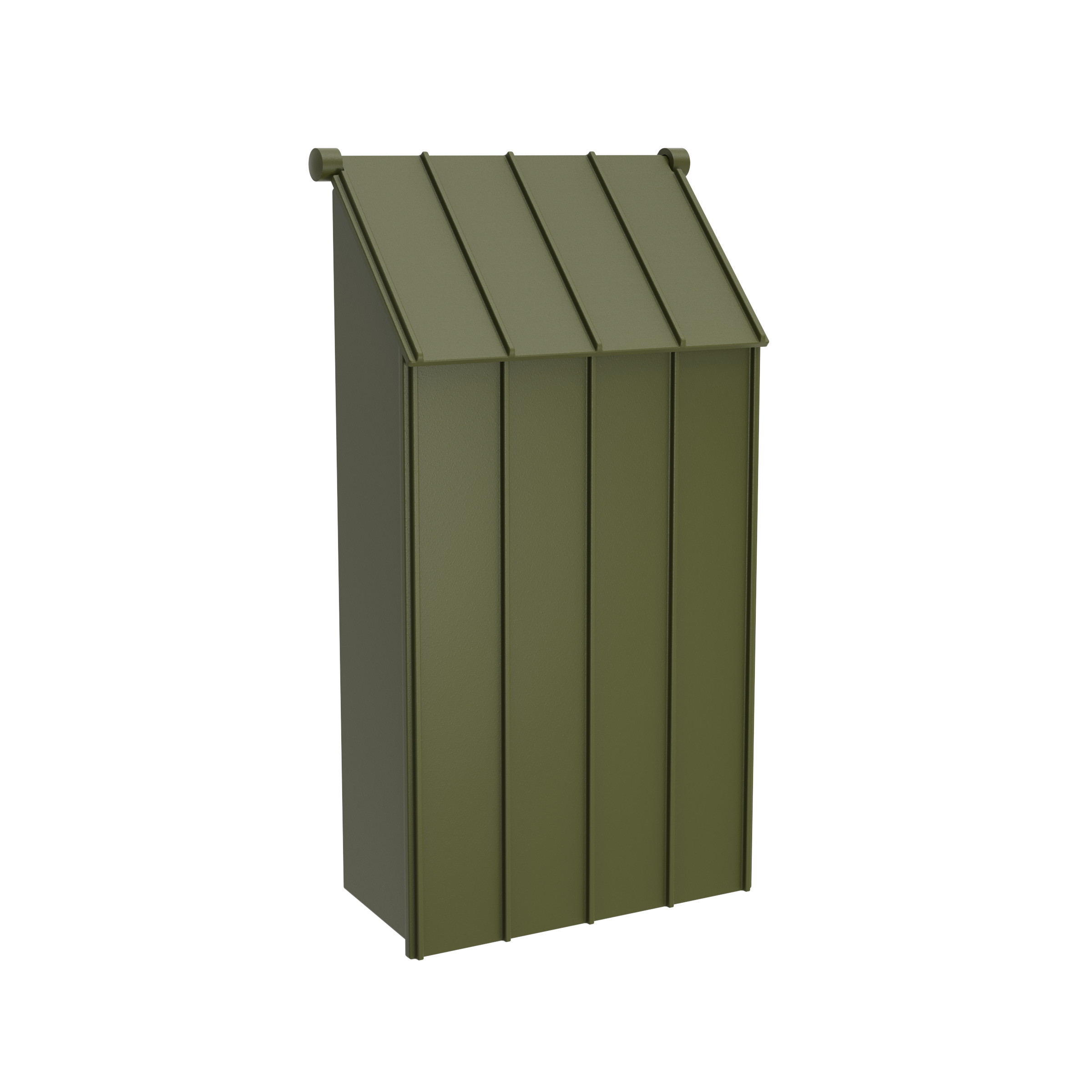 Oslo 1787 | Vertical Wall-Mounted Mailbox | Cast Aluminum | Sleek Design | SNOC