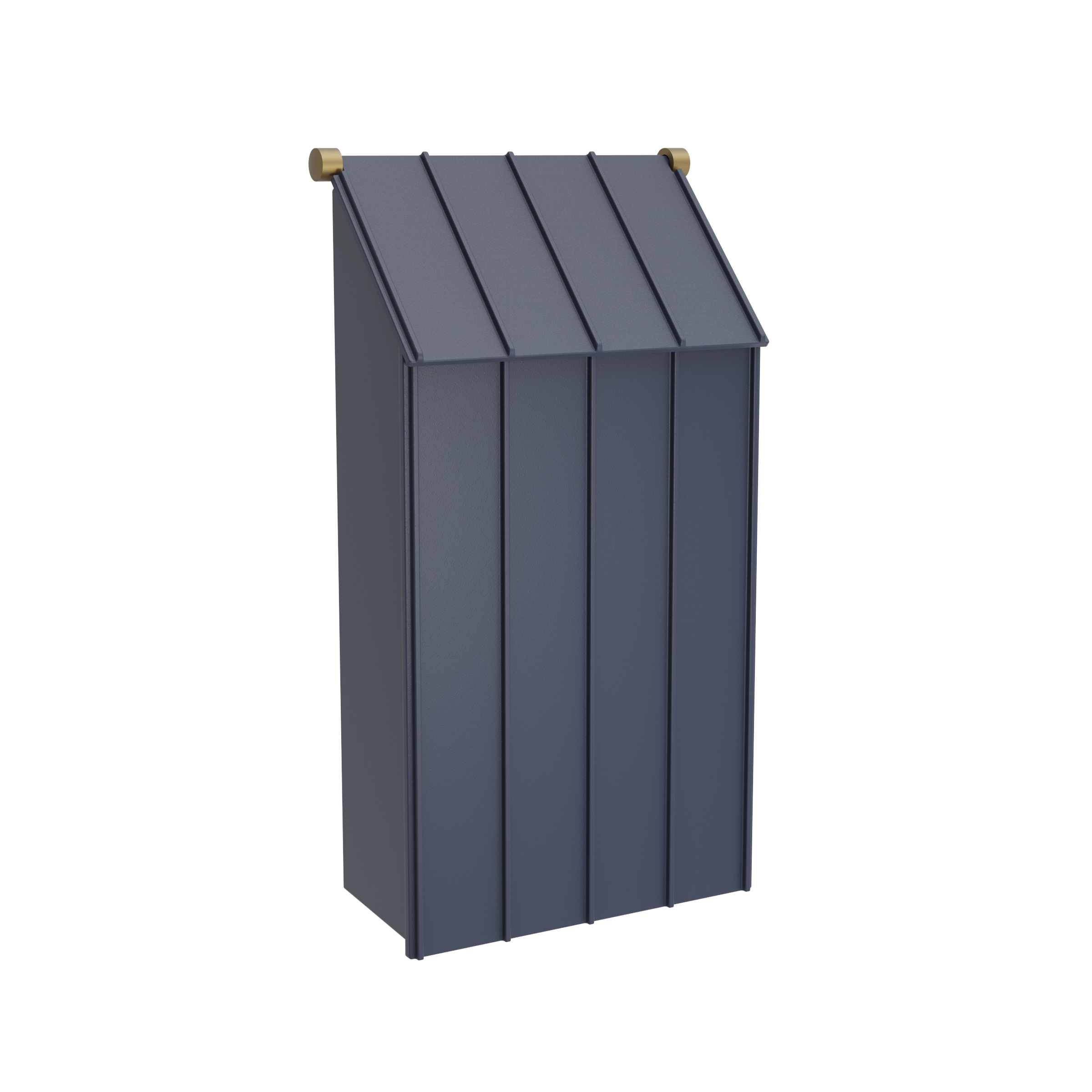 Oslo 1787 | Vertical Wall-Mounted Mailbox | Cast Aluminum | Sleek Design | SNOC