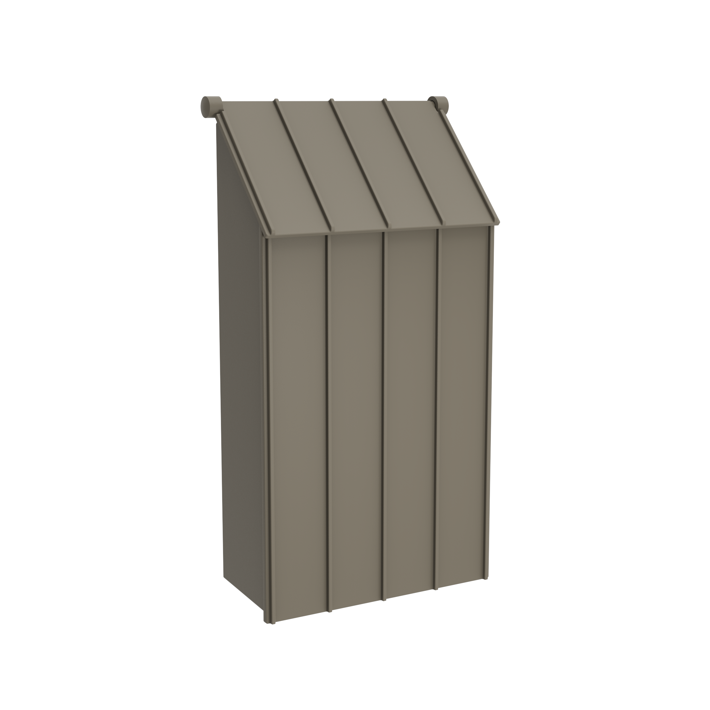Oslo 1787 | Vertical Wall-Mounted Mailbox | Cast Aluminum | Sleek Design | SNOC