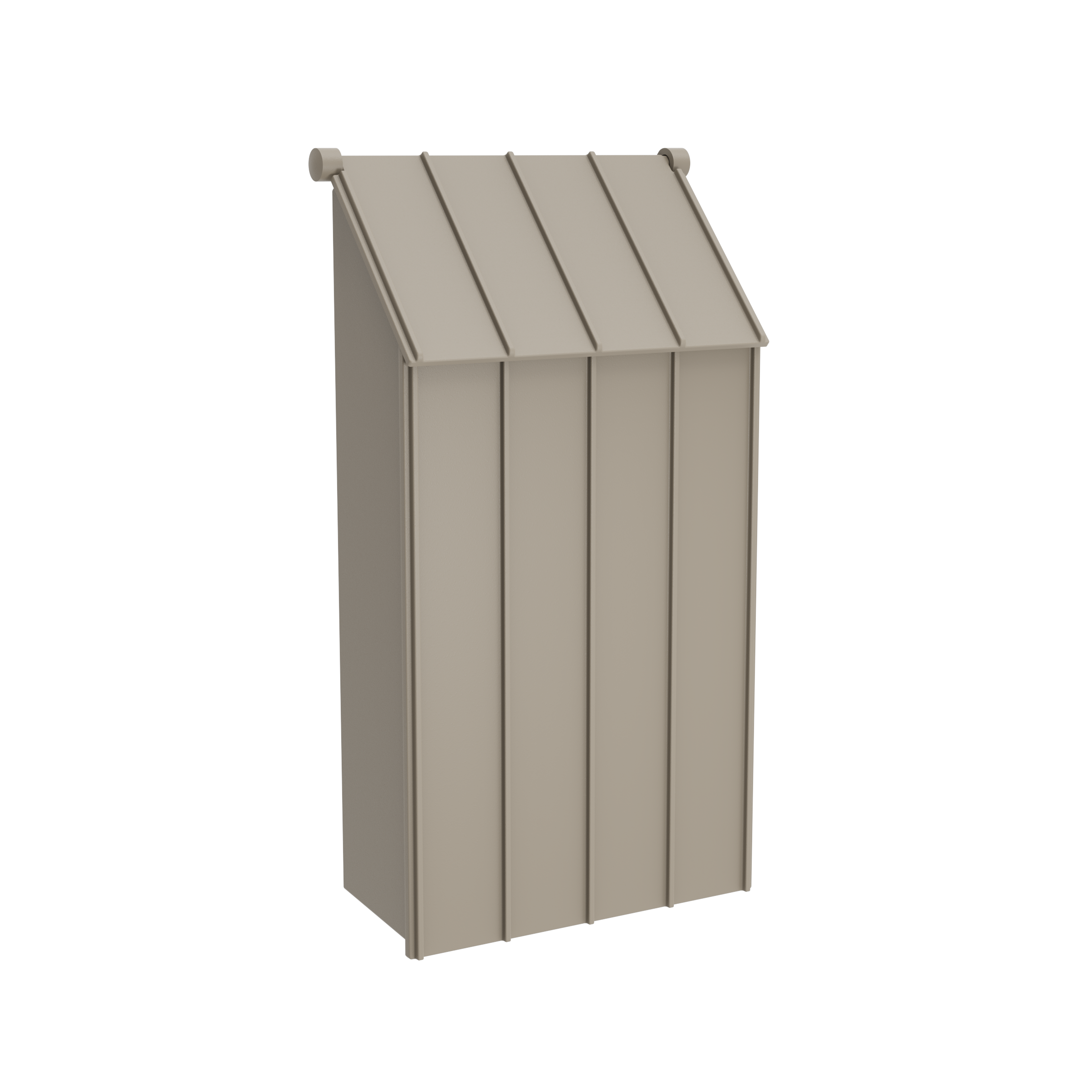 Oslo 1787 | Vertical Wall-Mounted Mailbox | Cast Aluminum | Sleek Design | SNOC