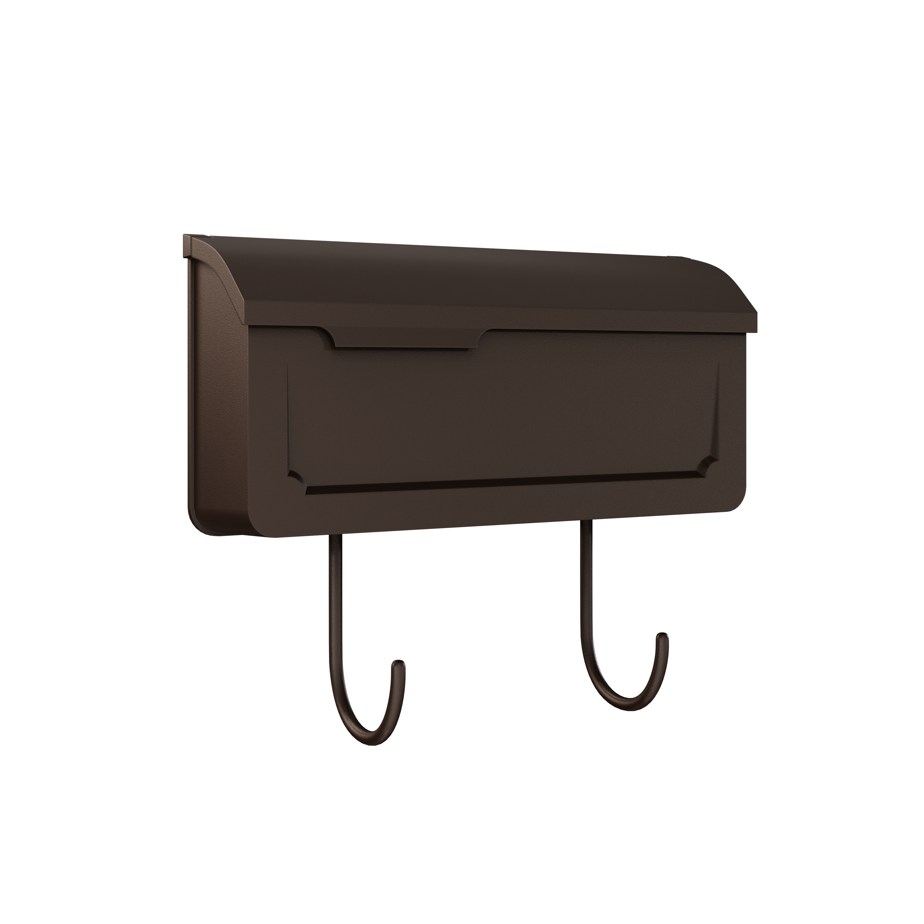 Florence 1791 | Horizontal mailbox with hooks | Made in Quebec