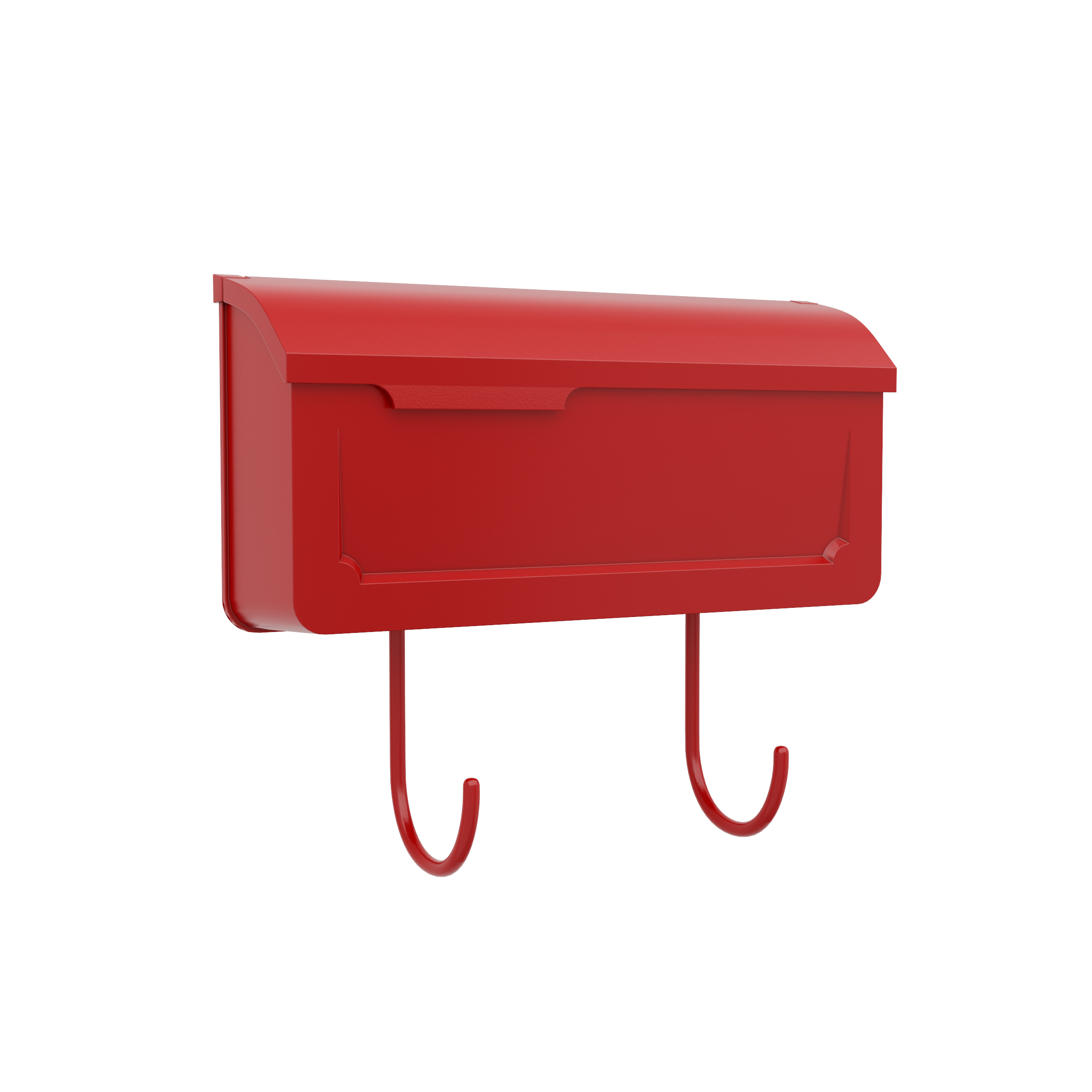 Florence 1791 | Horizontal mailbox with hooks | Made in Quebec