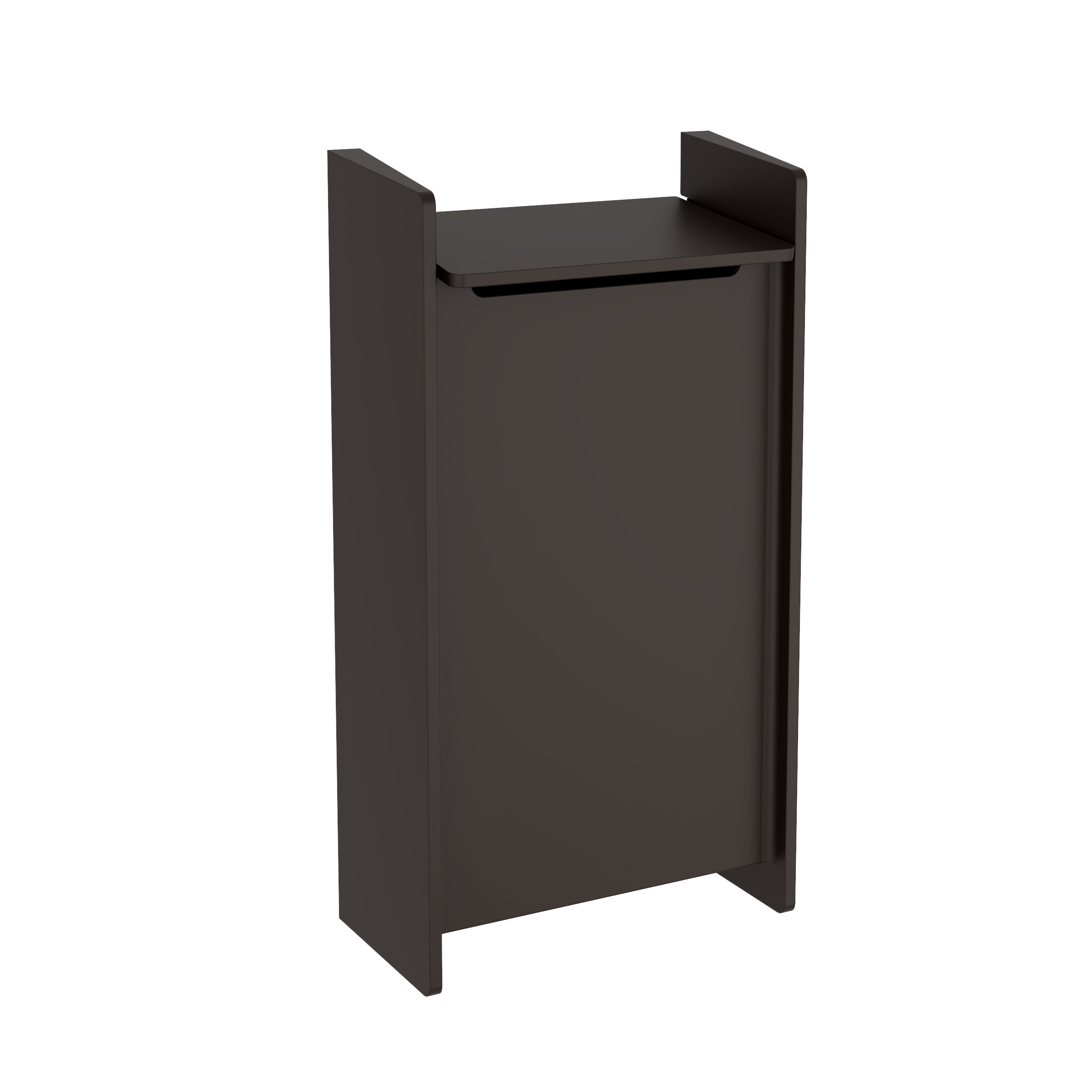 Cast 1793 | Vertical wall-mounted mailbox | Cast aluminum | Made in Quebec