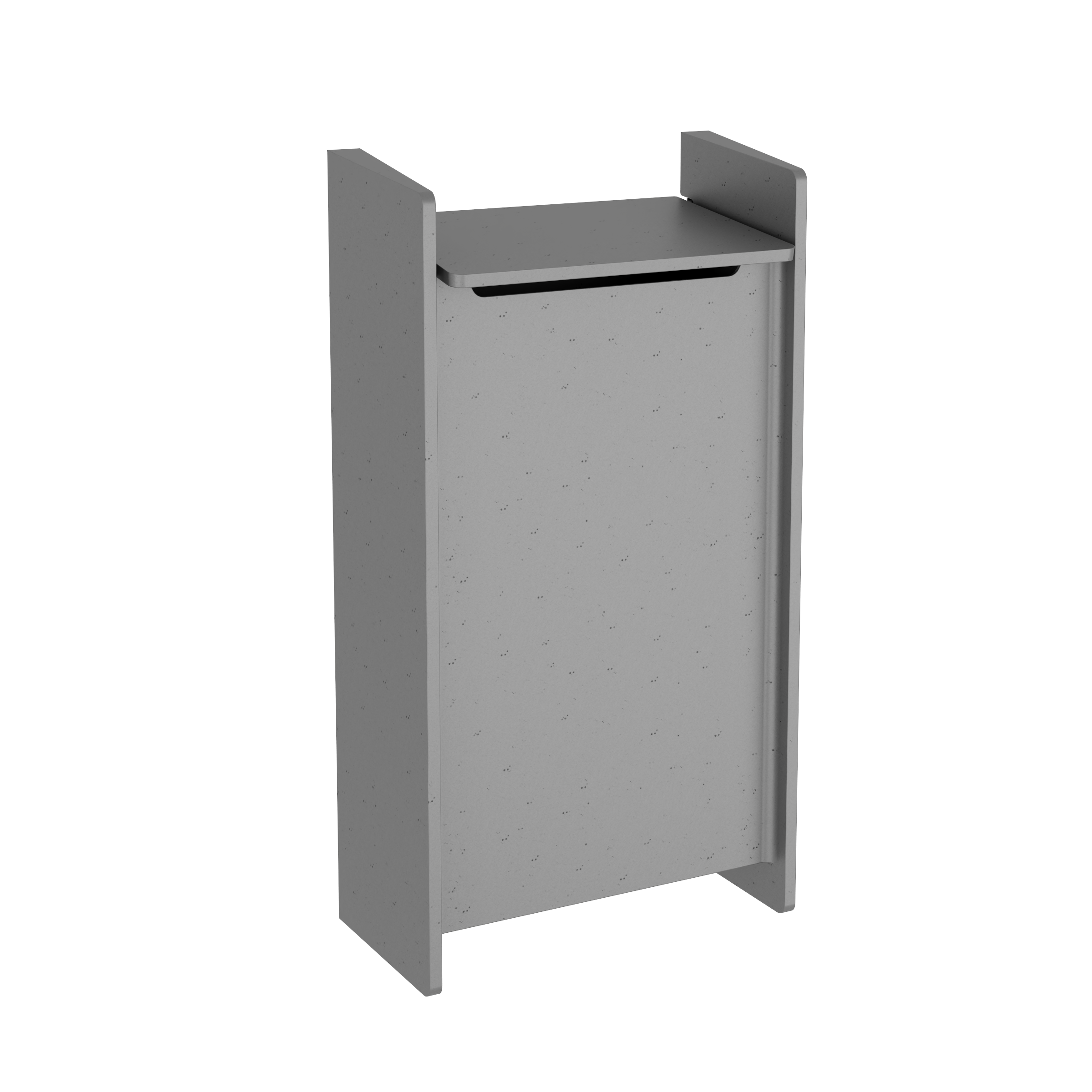 Cast 1793 | Vertical wall-mounted mailbox | Cast aluminum | Made in Quebec