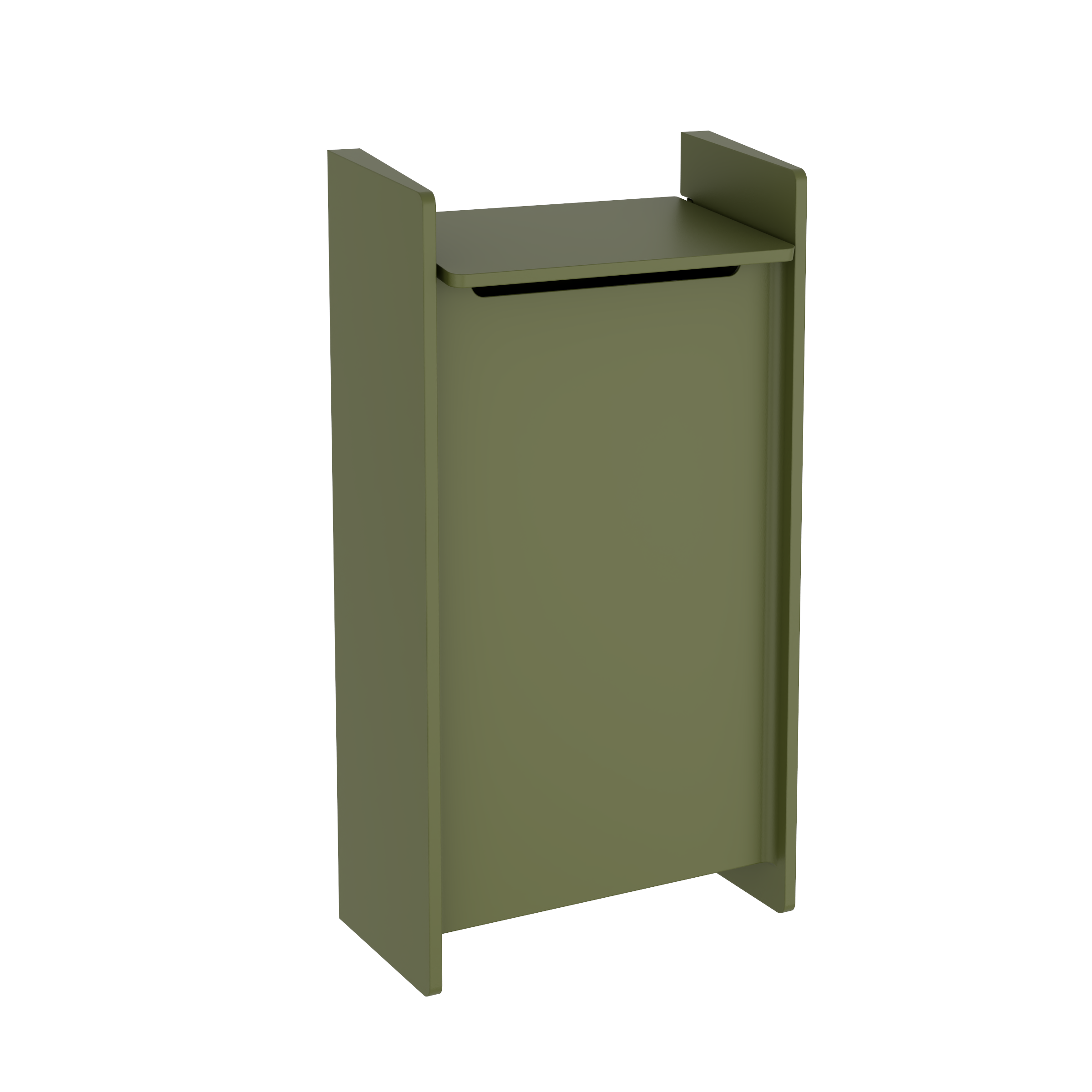Cast 1793 | Vertical wall-mounted mailbox | Cast aluminum | Made in Quebec