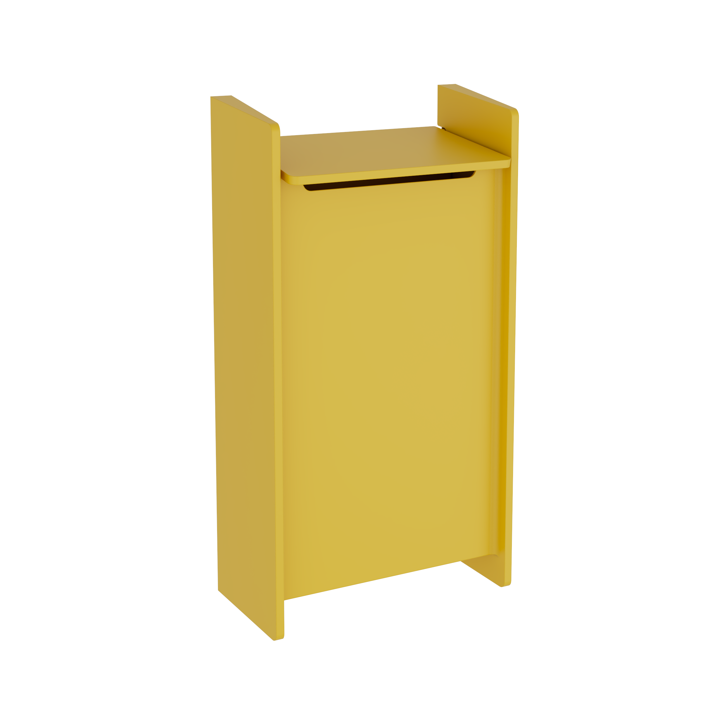 Cast 1793 | Vertical wall-mounted mailbox | Cast aluminum | Made in Quebec