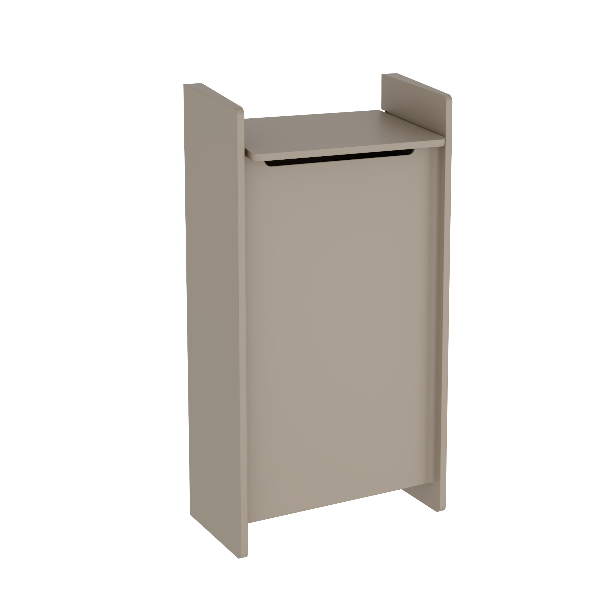 Cast 1793 | Vertical wall-mounted mailbox | Cast aluminum | Made in Quebec