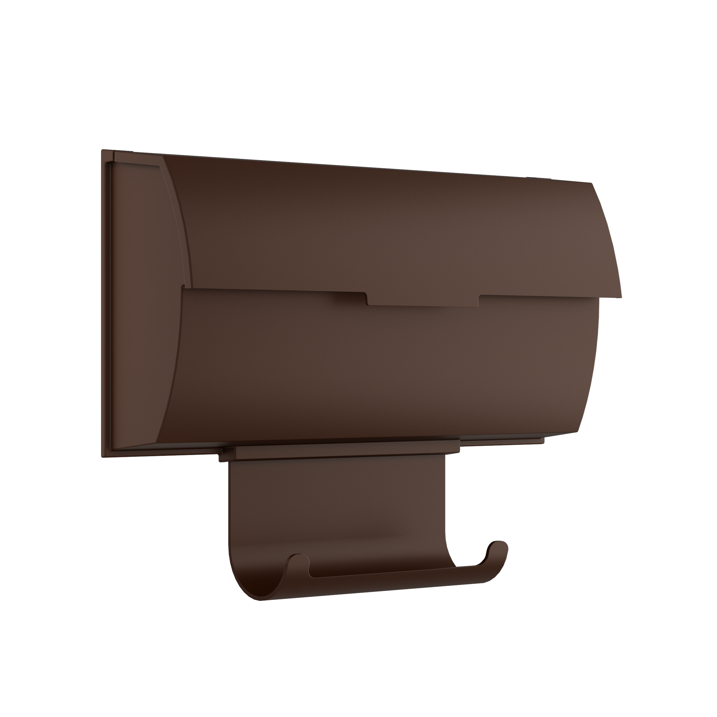 Oxford 1797 | Horizontal Mailbox with Newspaper Holder | Made in Quebec