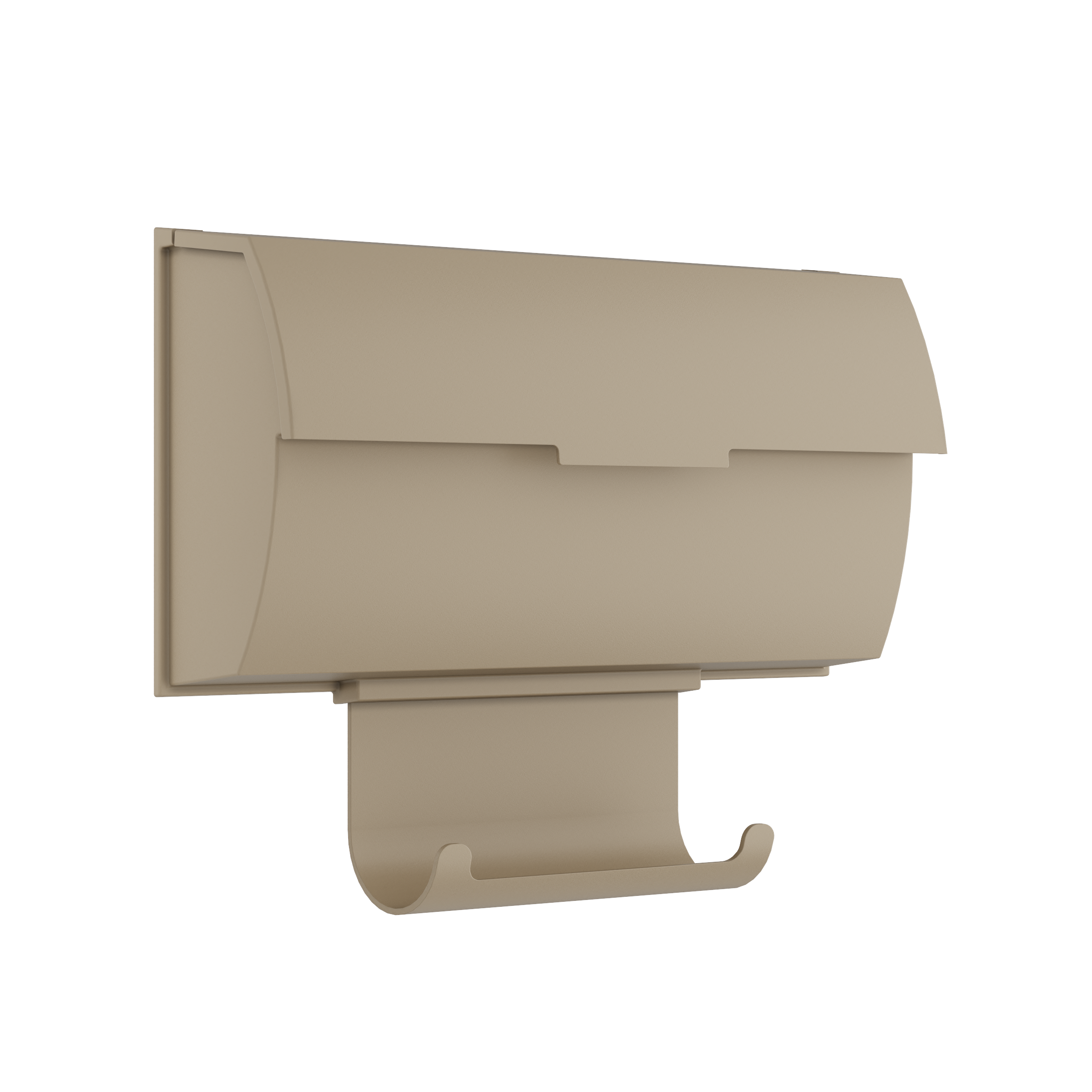 Oxford 1797 | Horizontal Mailbox with Newspaper Holder | Made in Quebec