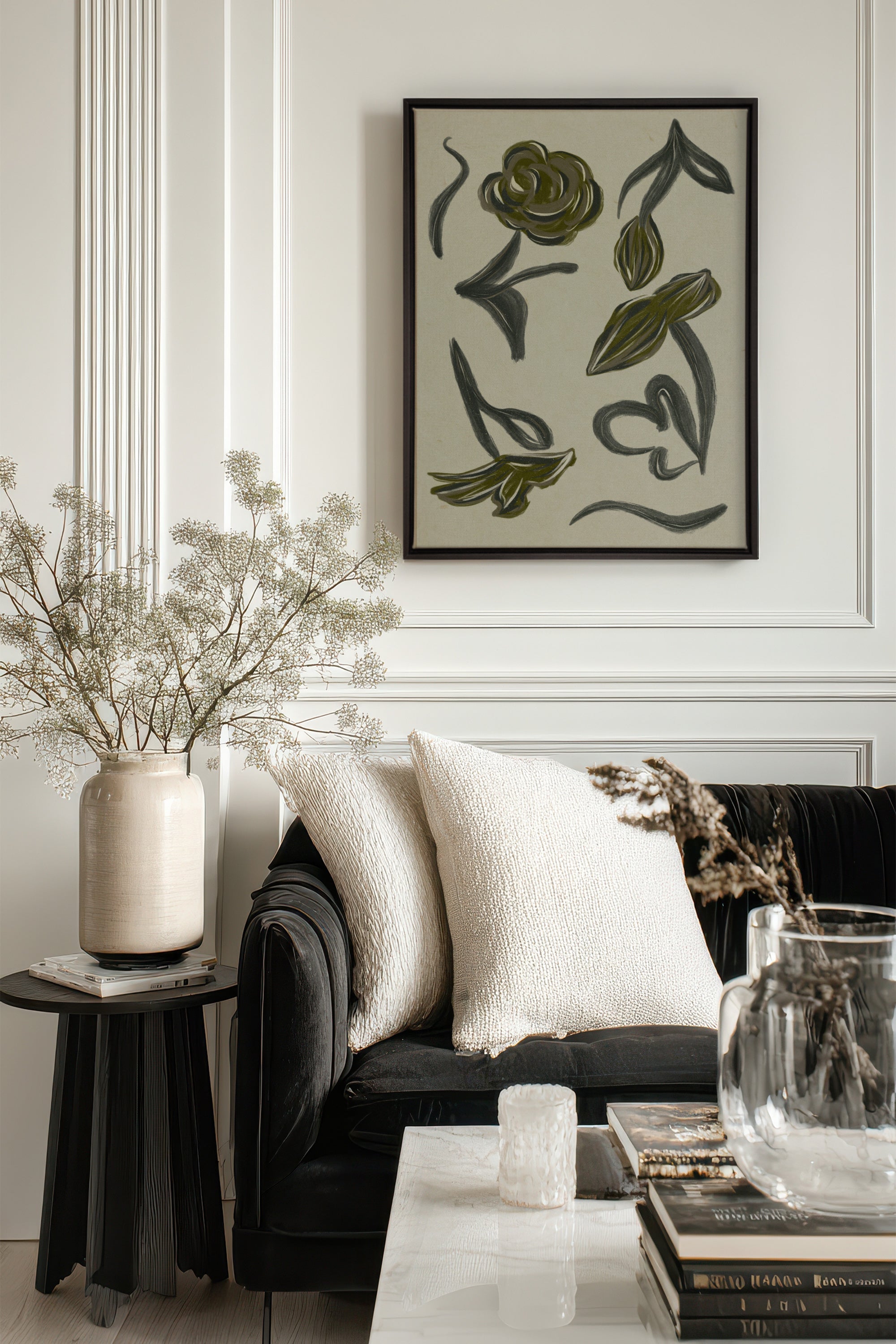 BOTANIC RELIC, Oeuvre sur toile étirée