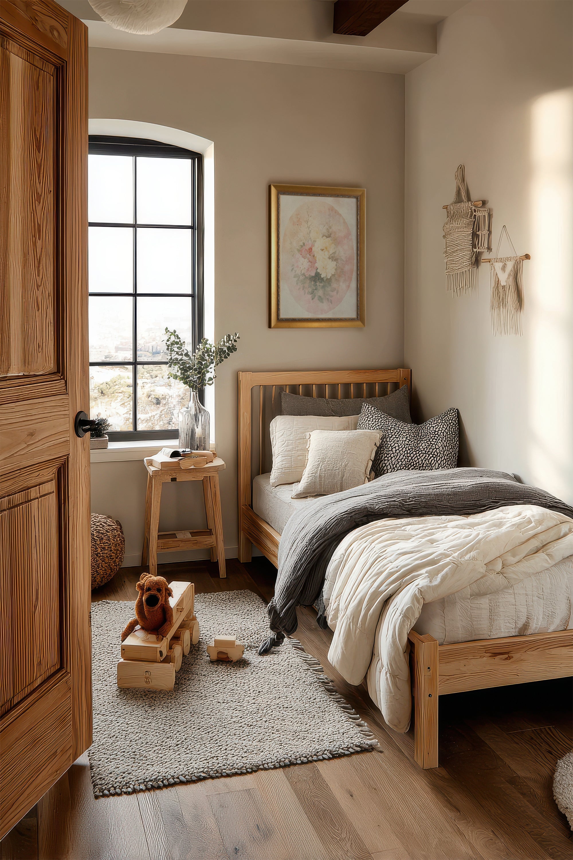 ÉCLAT FLORAL, CADRE VINTAGE OR