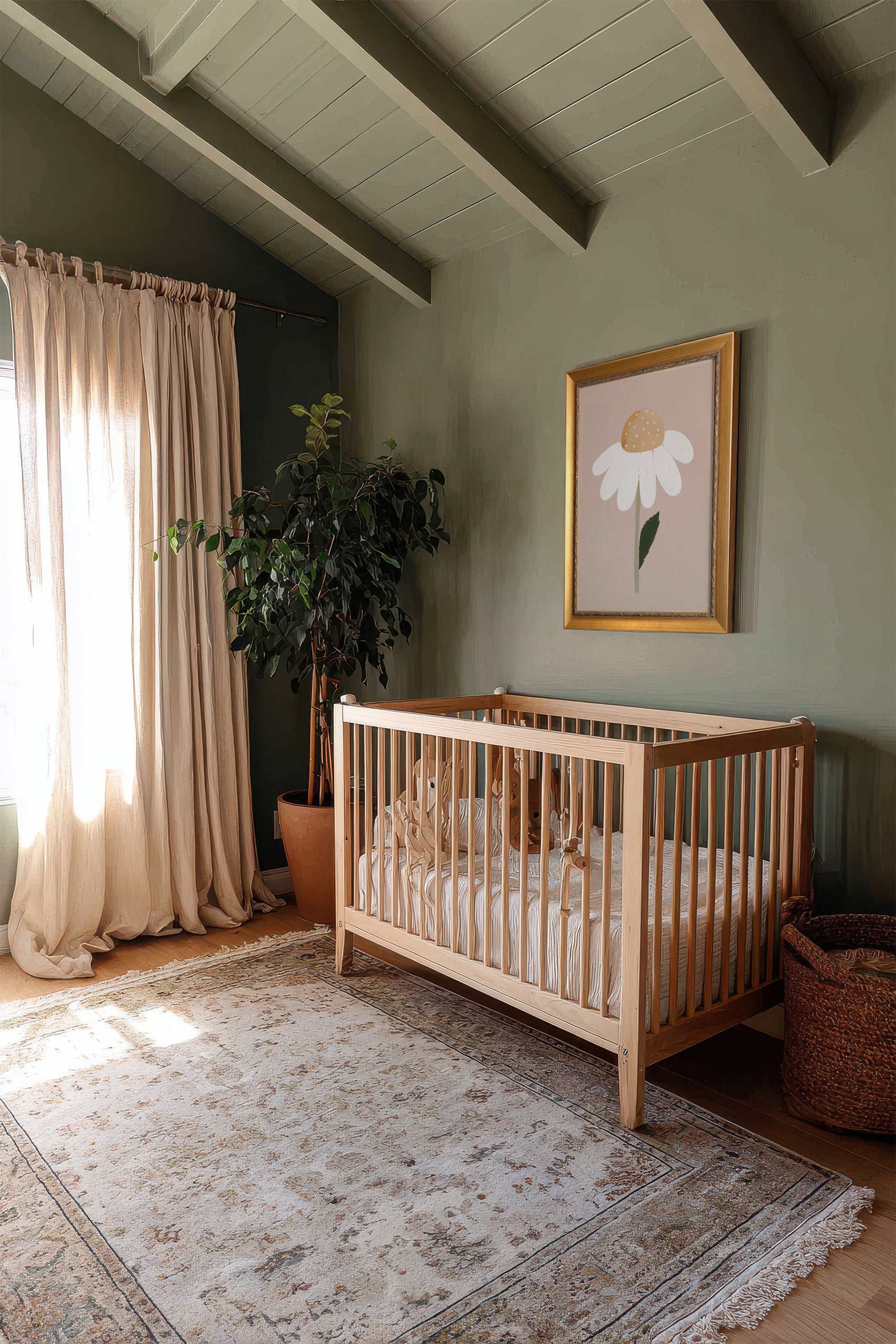 MARGUERITE DORÉE, CADRE VINTAGE OR