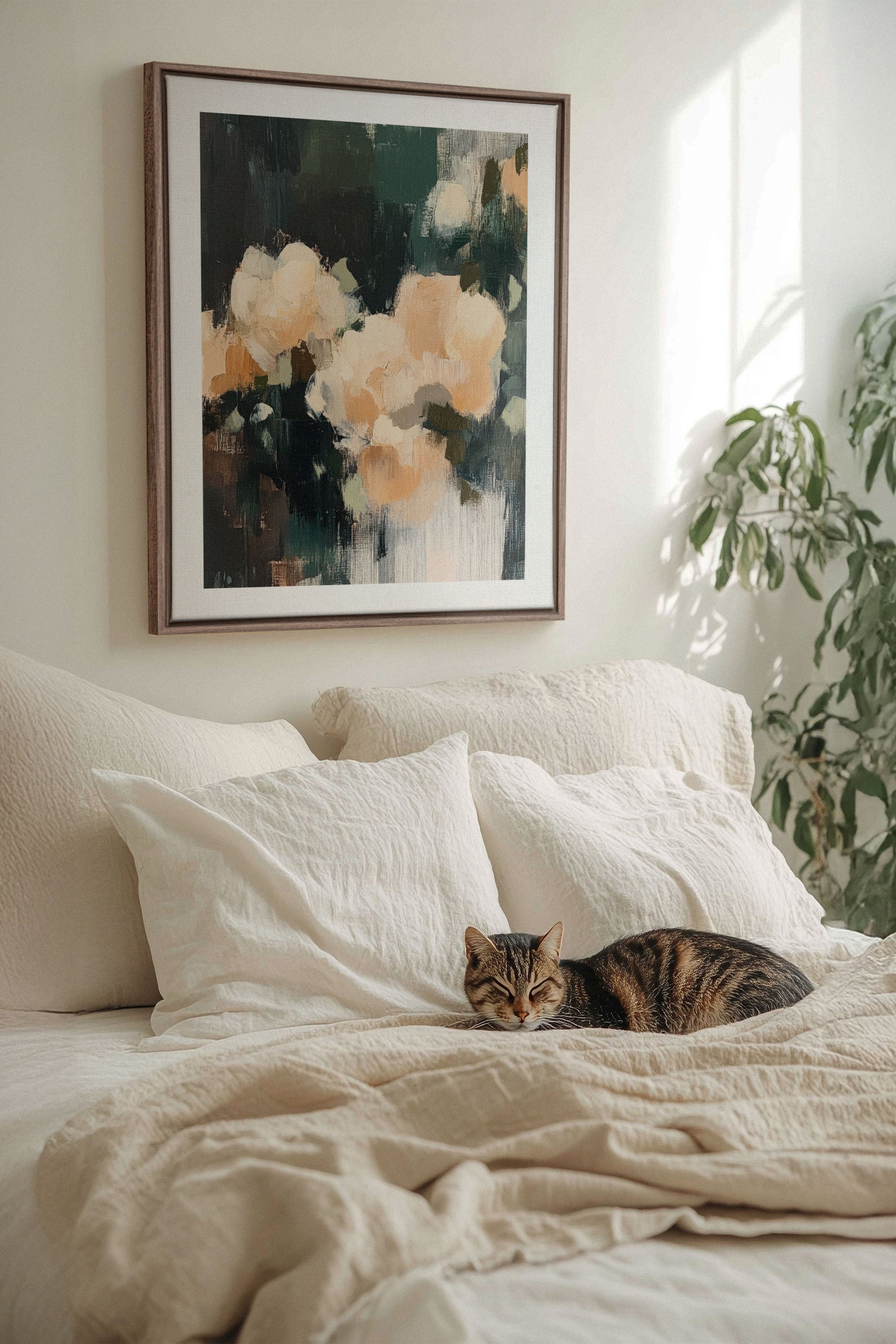 RÊVES PASTELS, Oeuvre sur toile étirée