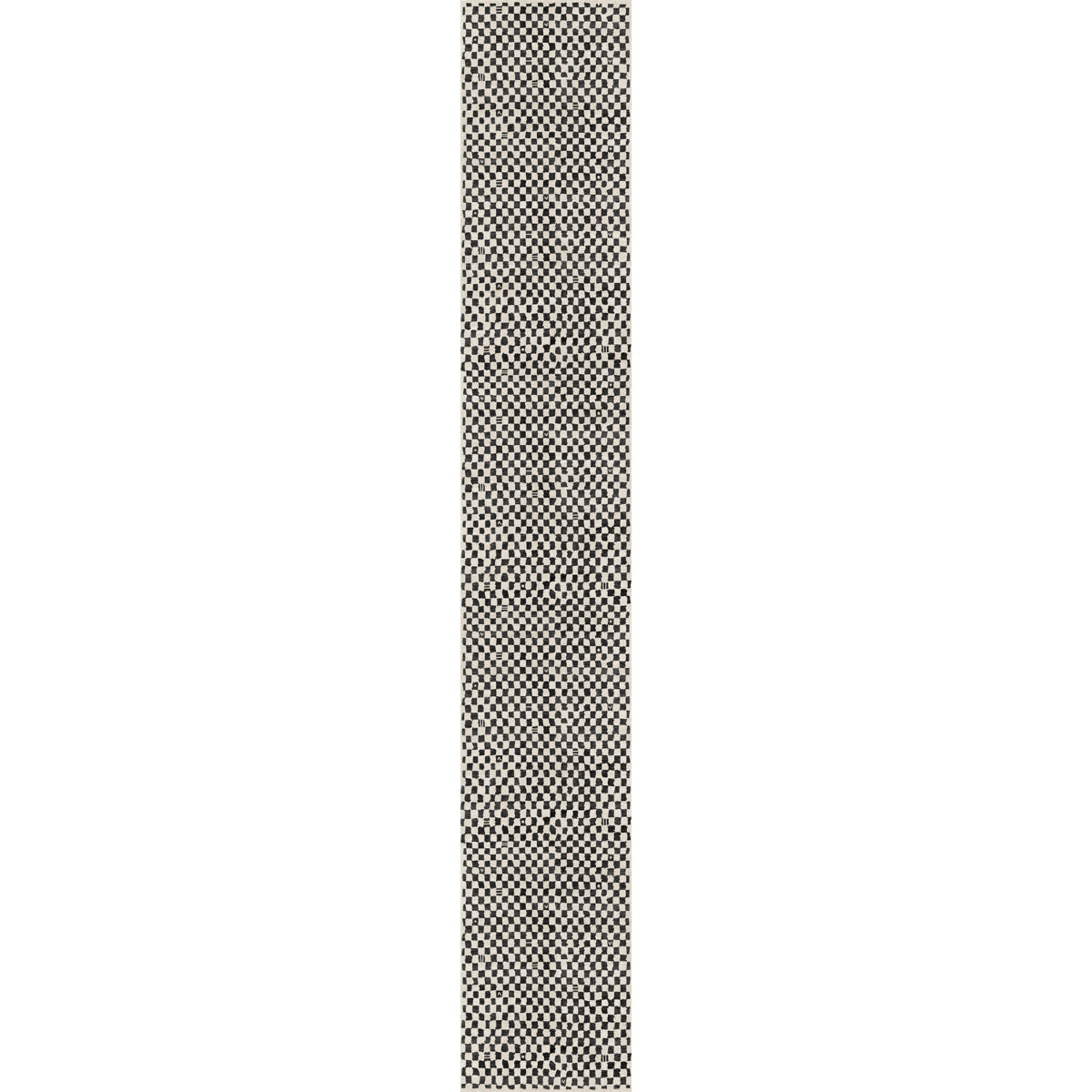 Tapis Metro – Carreaux Noir & Blanc