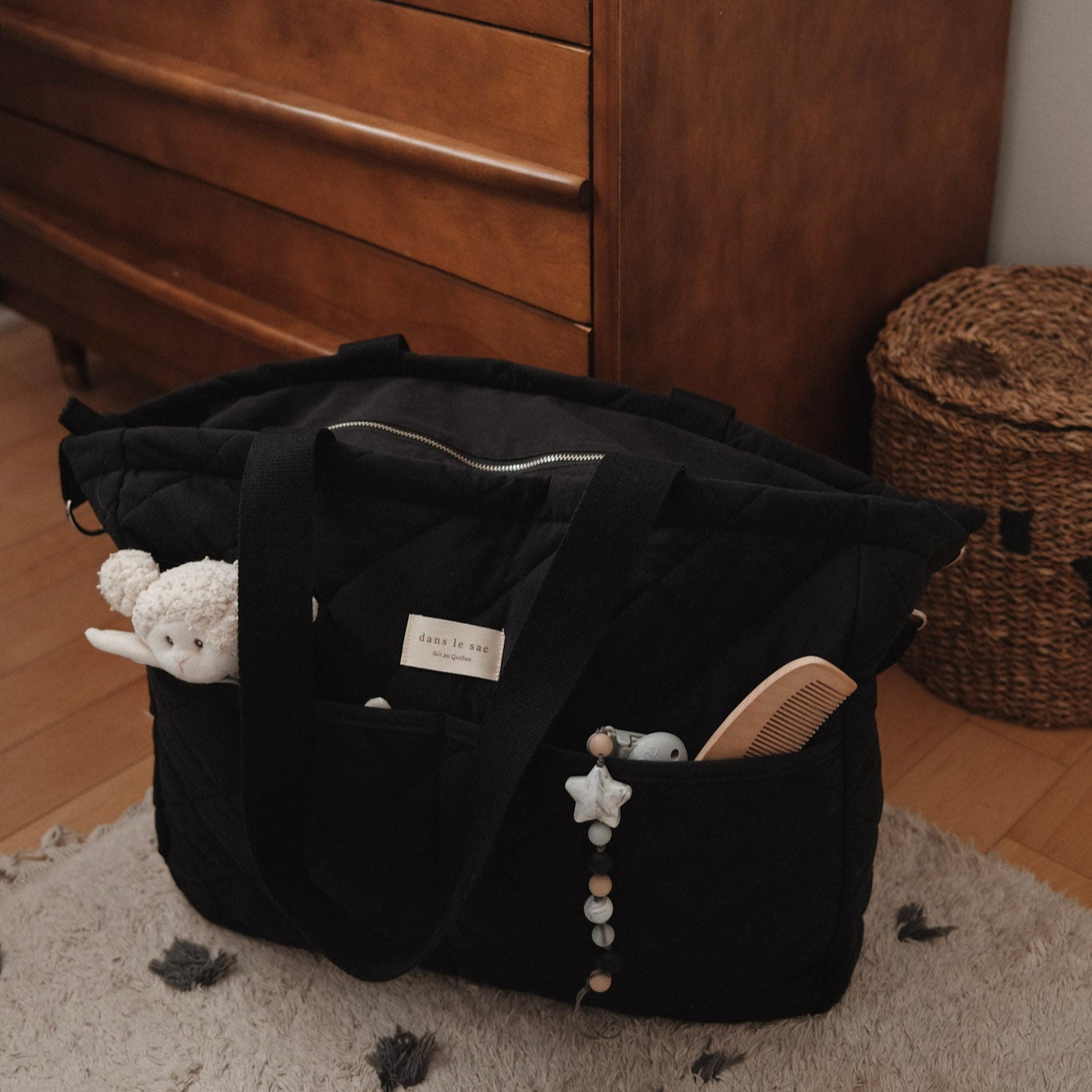 Sac à couches pratique et élégant pour parents | Dans le sac
