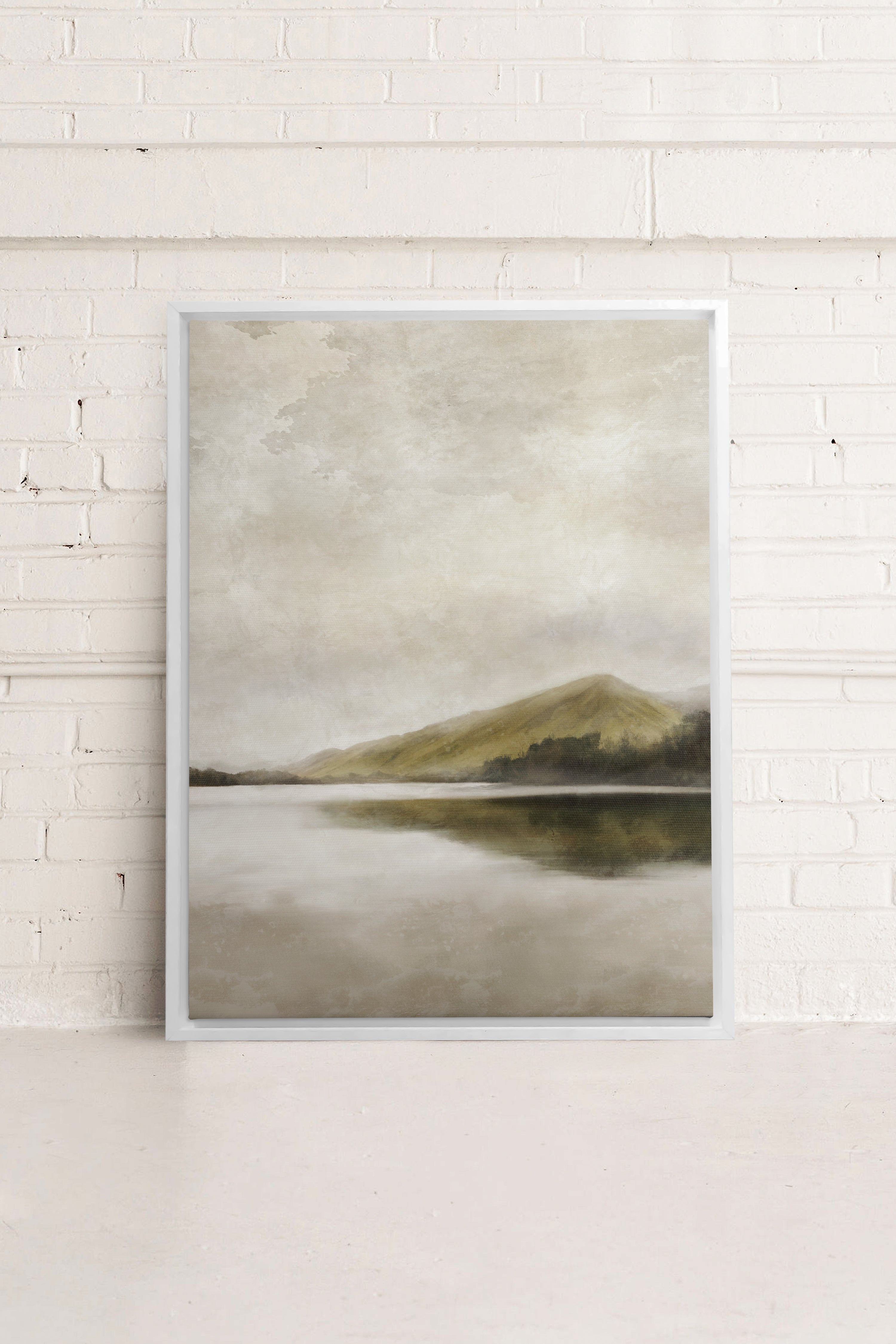 REFLETS, Oeuvre sur toile étirée