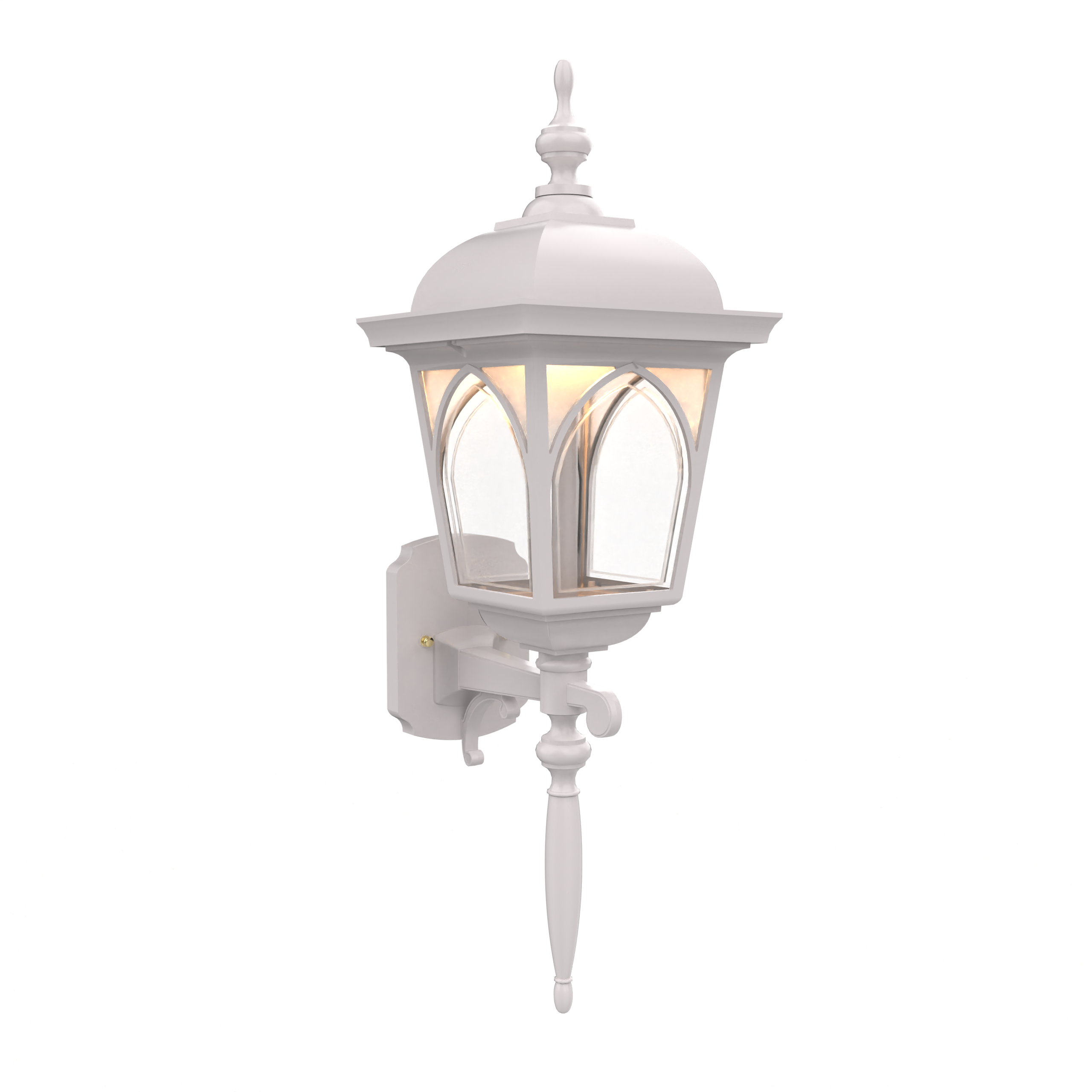 Habitat 21560 | Outdoor Wall Light Upward Mount with Rod | Medium Size | SNOC