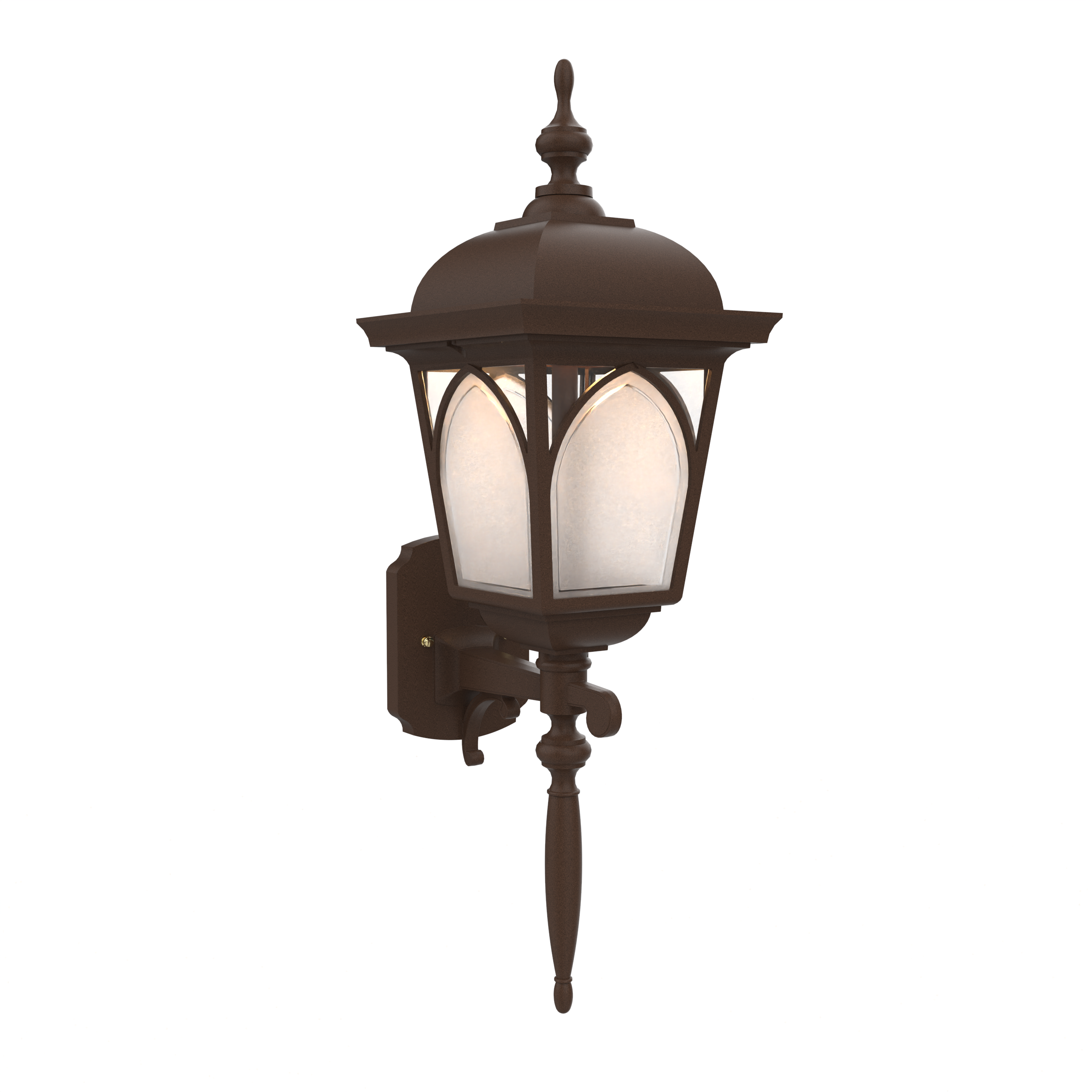 Habitat 21560 | Outdoor Wall Light Upward Mount with Rod | Medium Size | SNOC