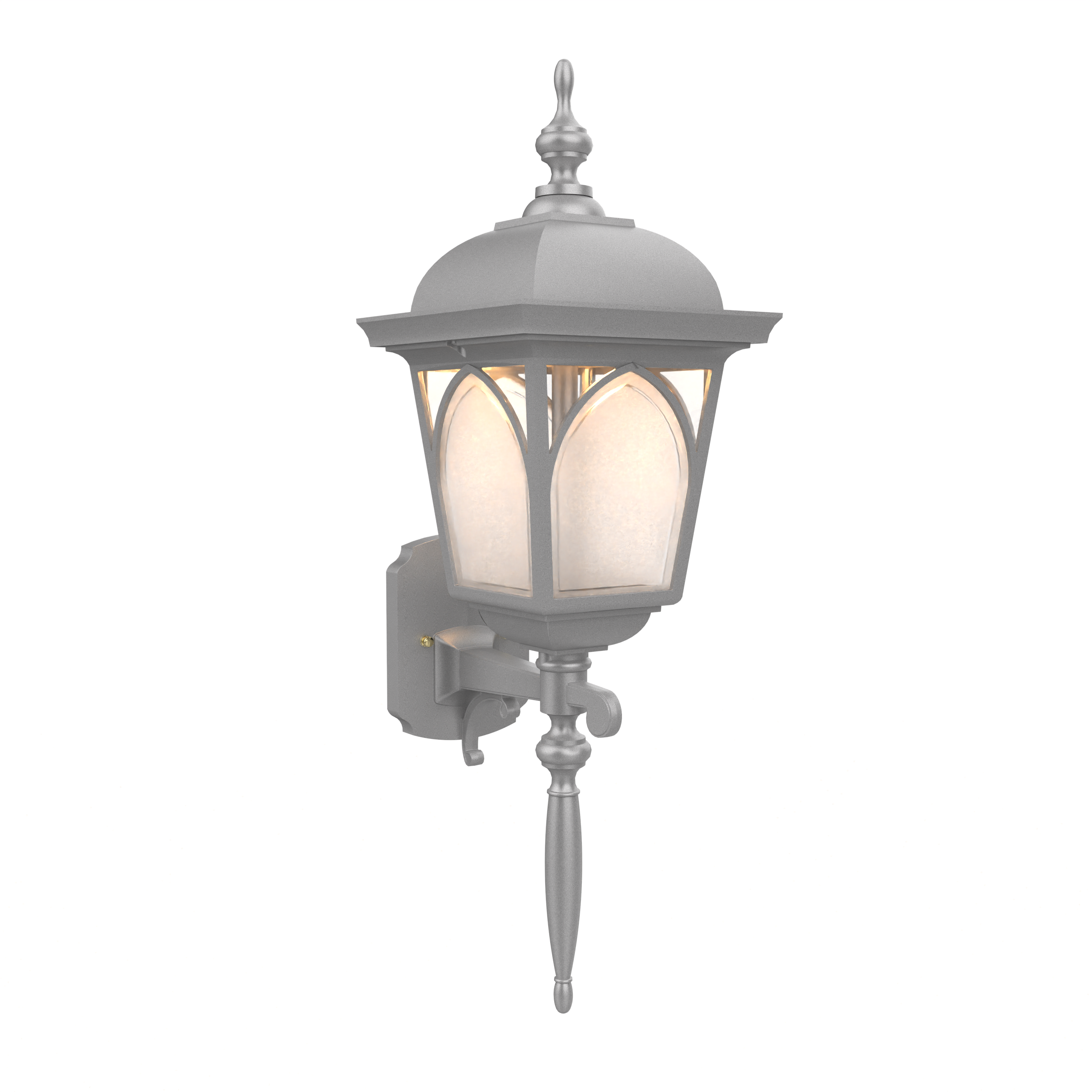 Habitat 21560 | Outdoor Wall Light Upward Mount with Rod | Medium Size | SNOC