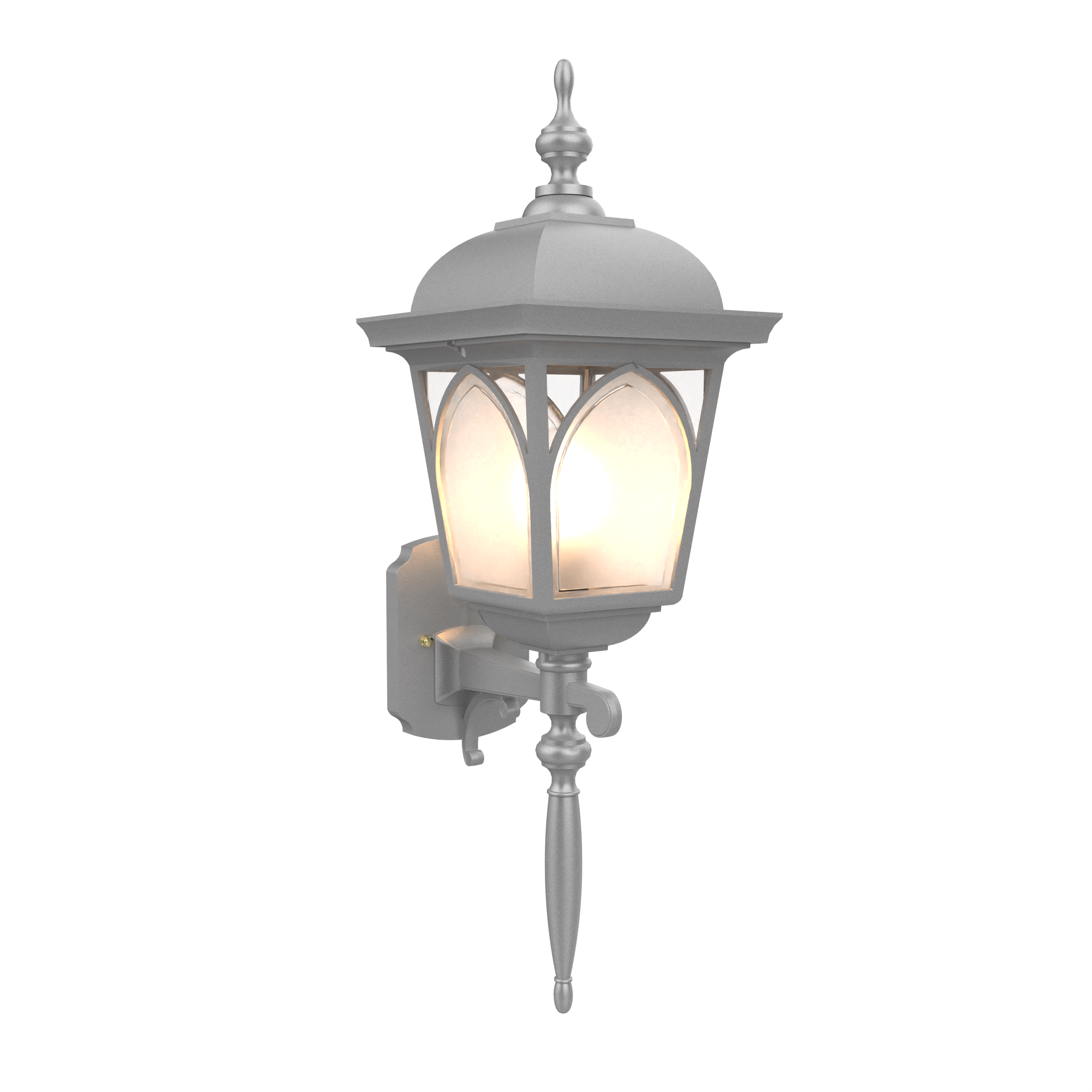 Habitat 21560 | Outdoor Wall Light Upward Mount with Rod | Medium Size | SNOC
