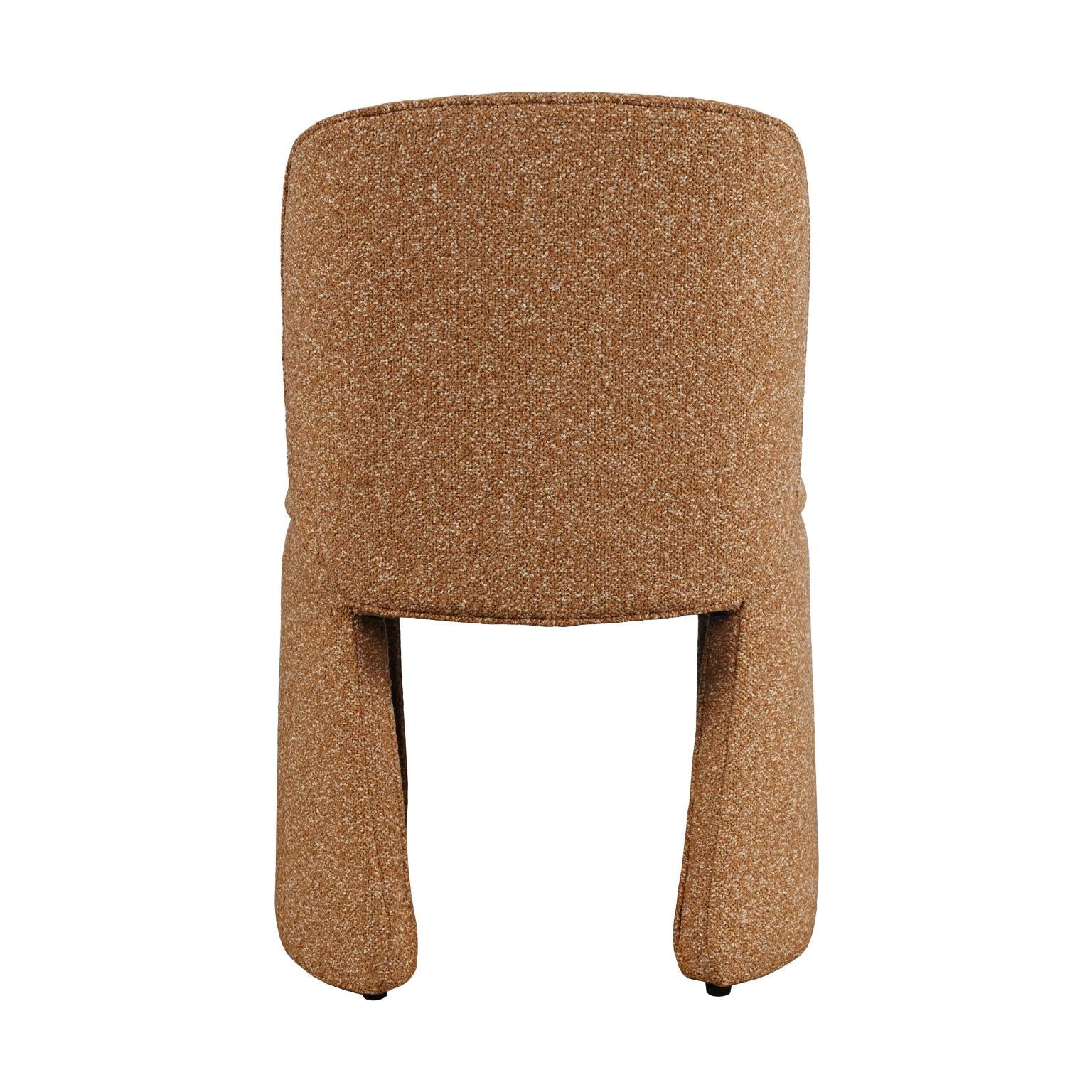 Chaise de salle à manger Soma | Entièrement rembourrée |Couleur brique chinée